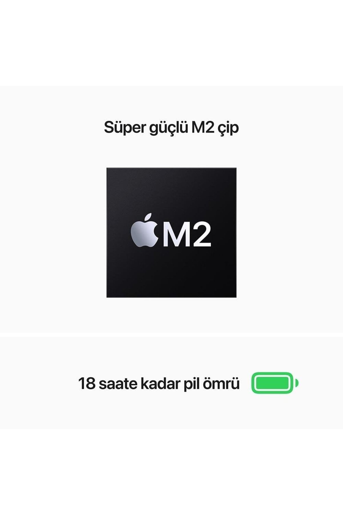 Macbook Air M2 8c Cpu 10c Gpu 512gb Ssd 13" Yıldız Işığı Dizüstü Bilgisayar Mly23tu/a