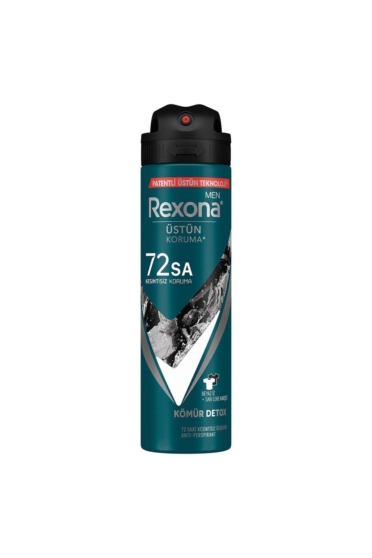 Rexona Üstün Koruma Kömür Detox 150 ml Erkek Deodorant
