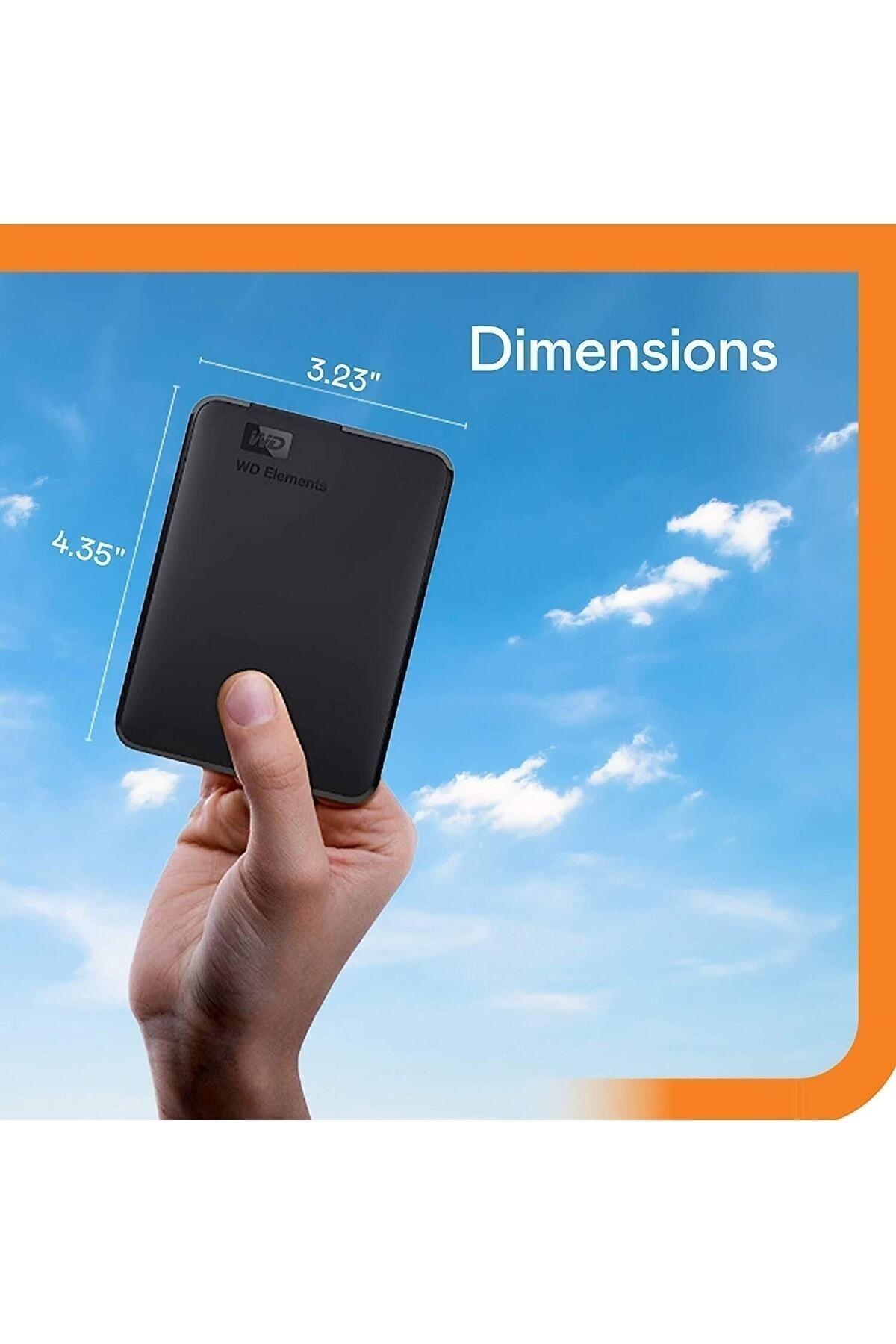 4tb 2.5" Usb 3.0 Bu6y0040bbk-wesn Ext 2,5" 4t Harici Harddisk