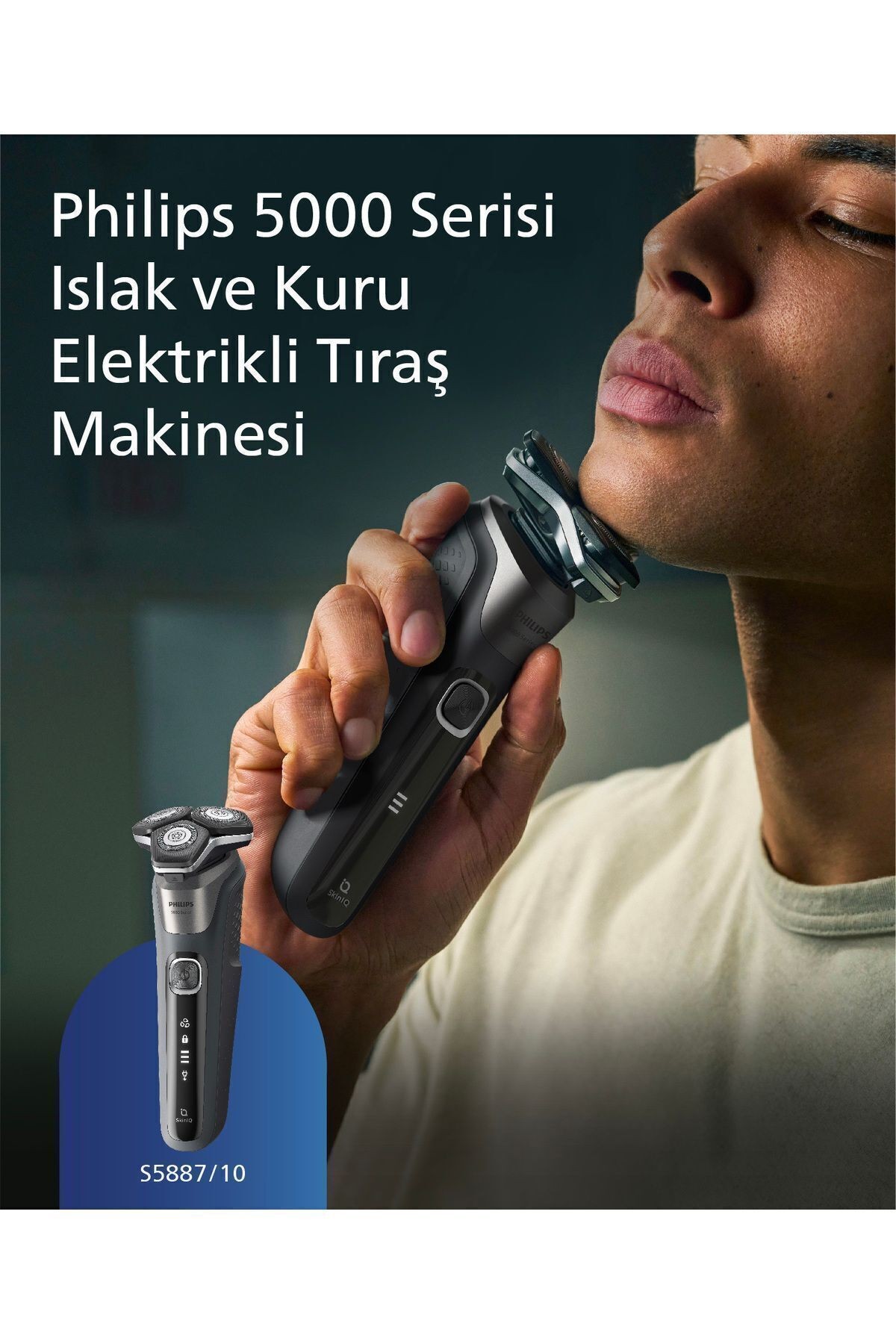 Philips S5887/10 Islak-Kuru Tıraş Makinesi