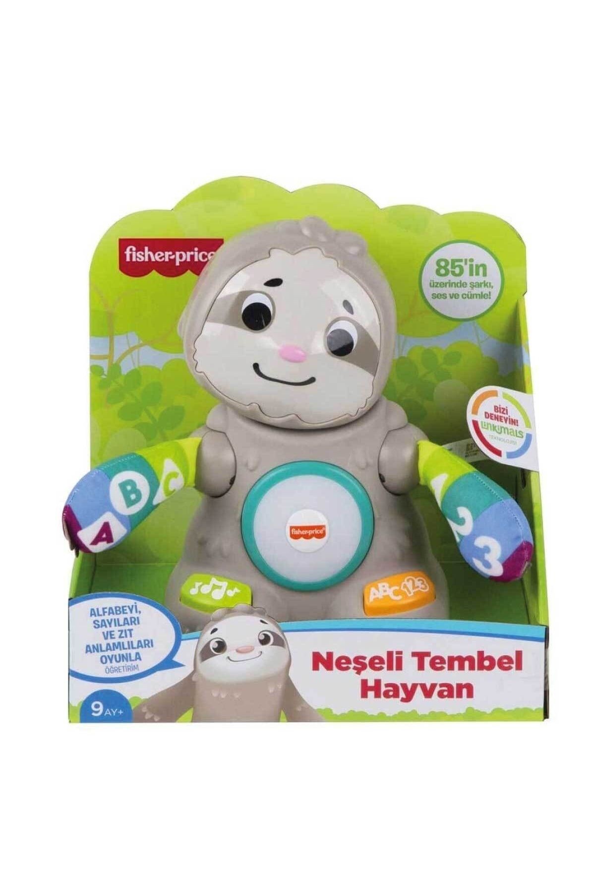 Fisher-Price Linkimals - Neşeli Tembel Hayvan - Türkçe | GHY93