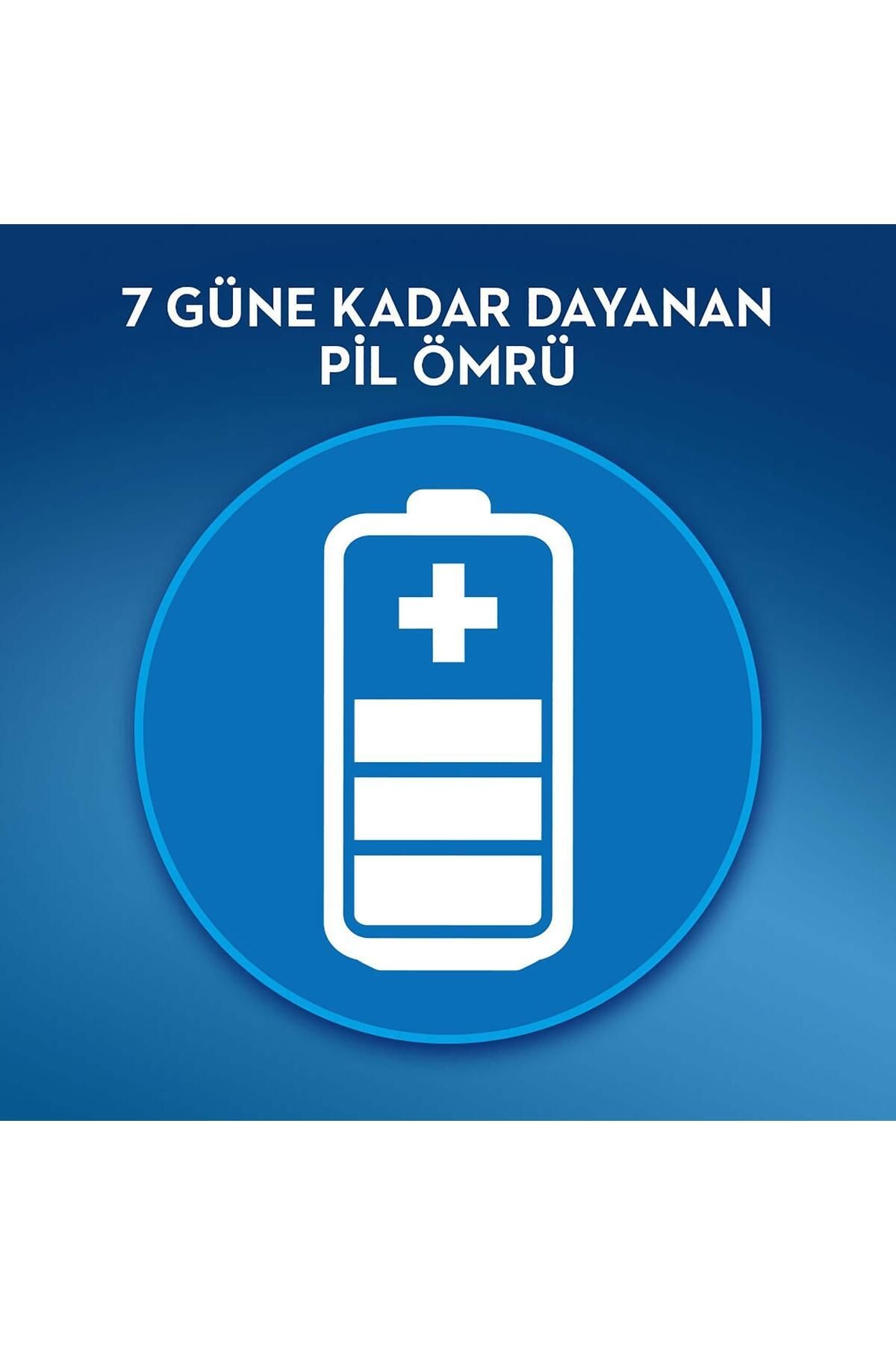 D100 Vitality Cross Action Şarjlı Diş Fırçası - Mavi