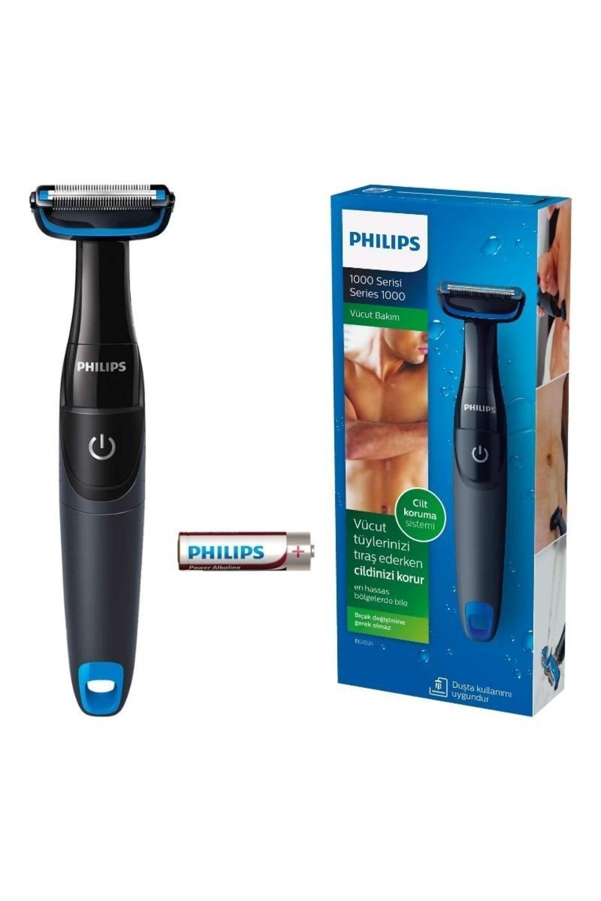 1000 Series Bg1024/15 Tahriş Karşıtı Ve Lazer Öncesi Kullanım Vücut Tıraş Makinesi