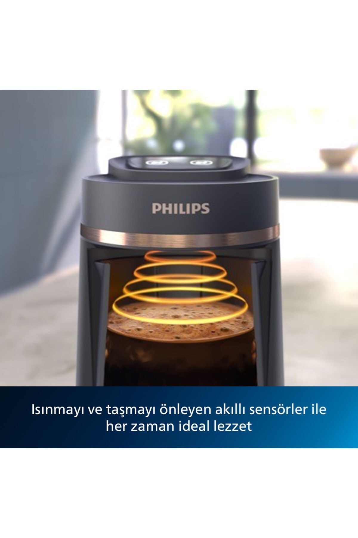 Philips Series 5000 HDA150/61 Inox Türk Kahve Makinesi