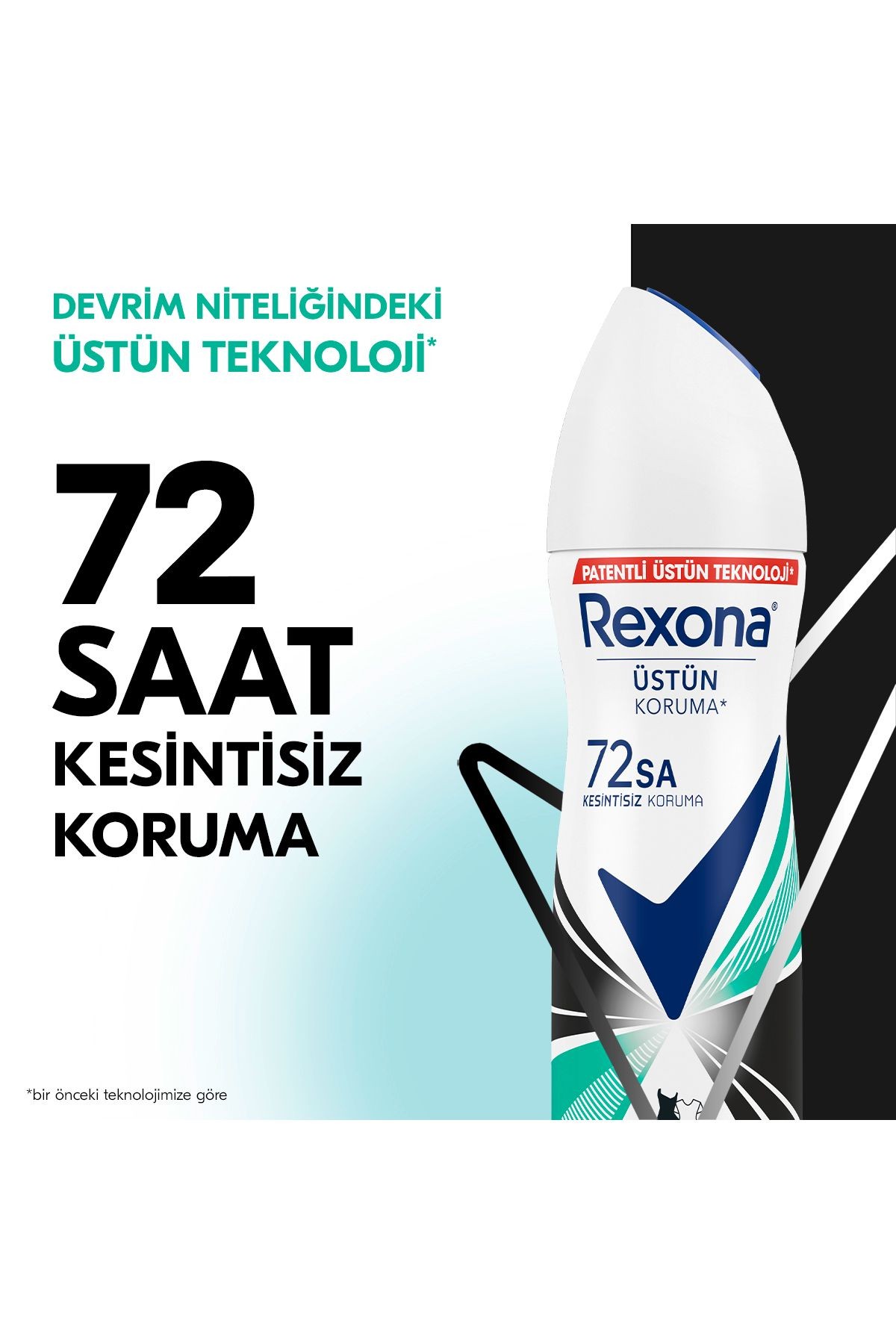 Rexona Rexona Kadın Sprey Deodorant Invisible Fresh Deep 72 Saat Kesintisiz Üstün Koruma 150 ml x3
