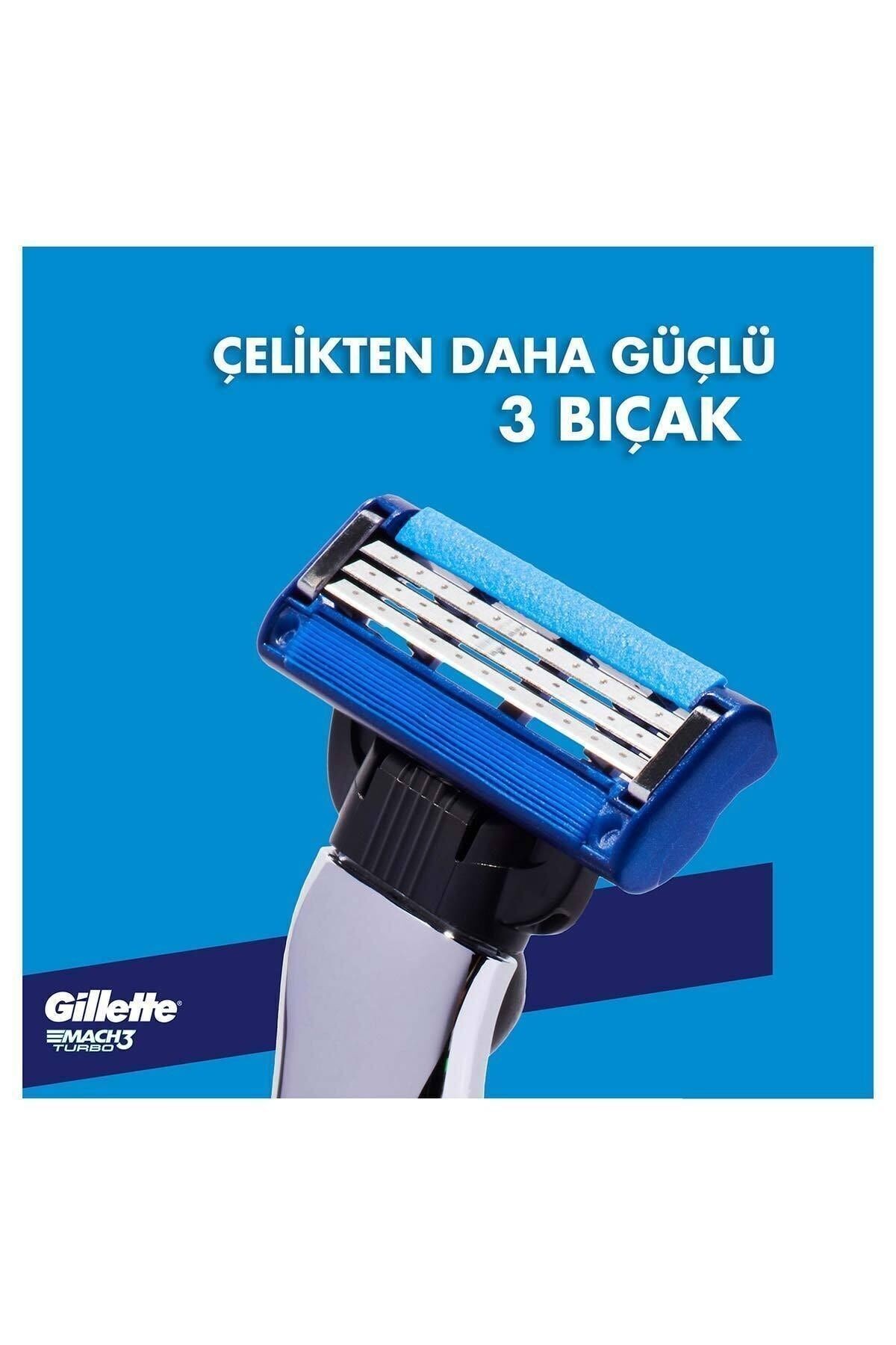 Mach3 Turbo 8 Adet Yedek Tıraş Bıçağı