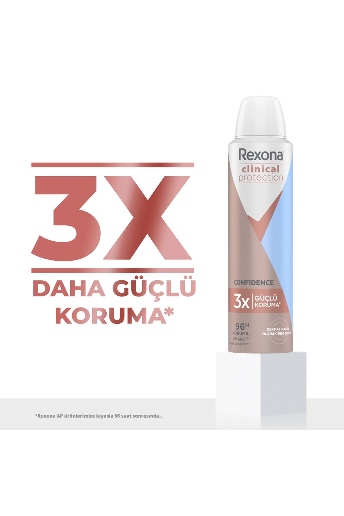 Rexona Clinical Protection Confidence 2 Adet 150 ml Kadın Deodorant