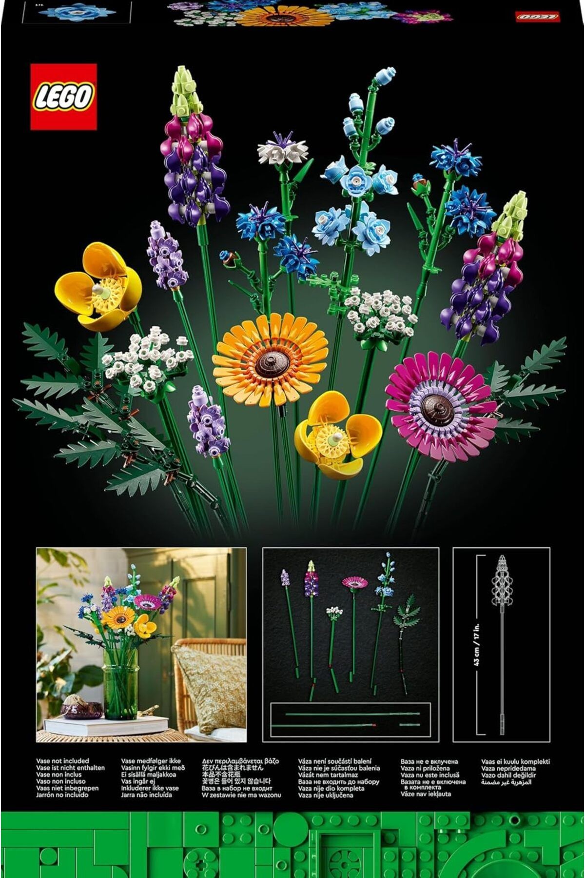Lego 10313 Botanicals Kır Çiçekleri Buketi