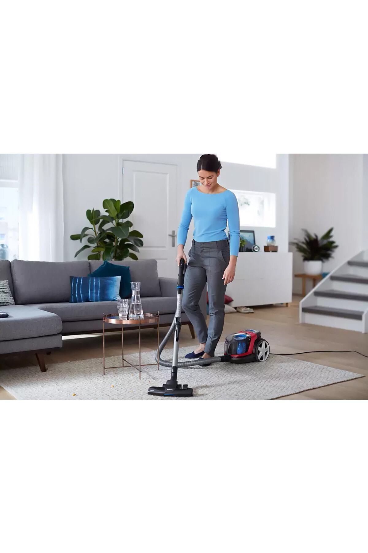 Philips PowerPro City FC9331/07 900 W Toz Torbasız Süpürge
