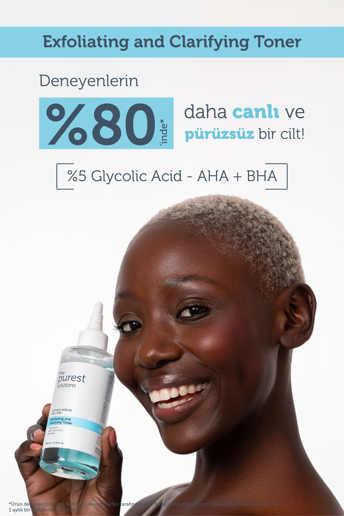 The Purest Solutions Exfoliating Clarifying Glycolic Acid 5% AHA + BHA Tonik 200 ml
