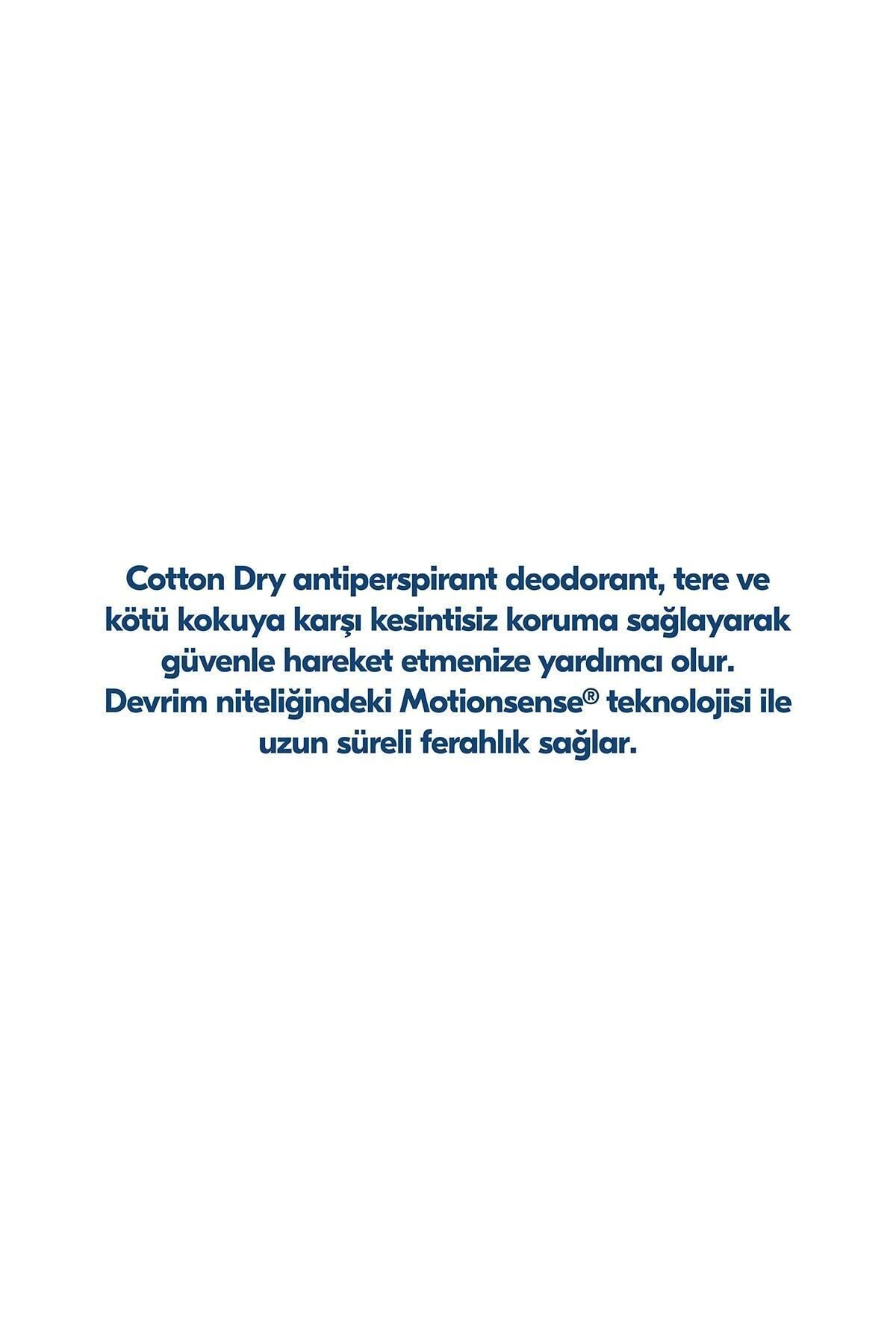Kadın Sprey Deodorant Cotton Dry 150 ml x3 Adet
