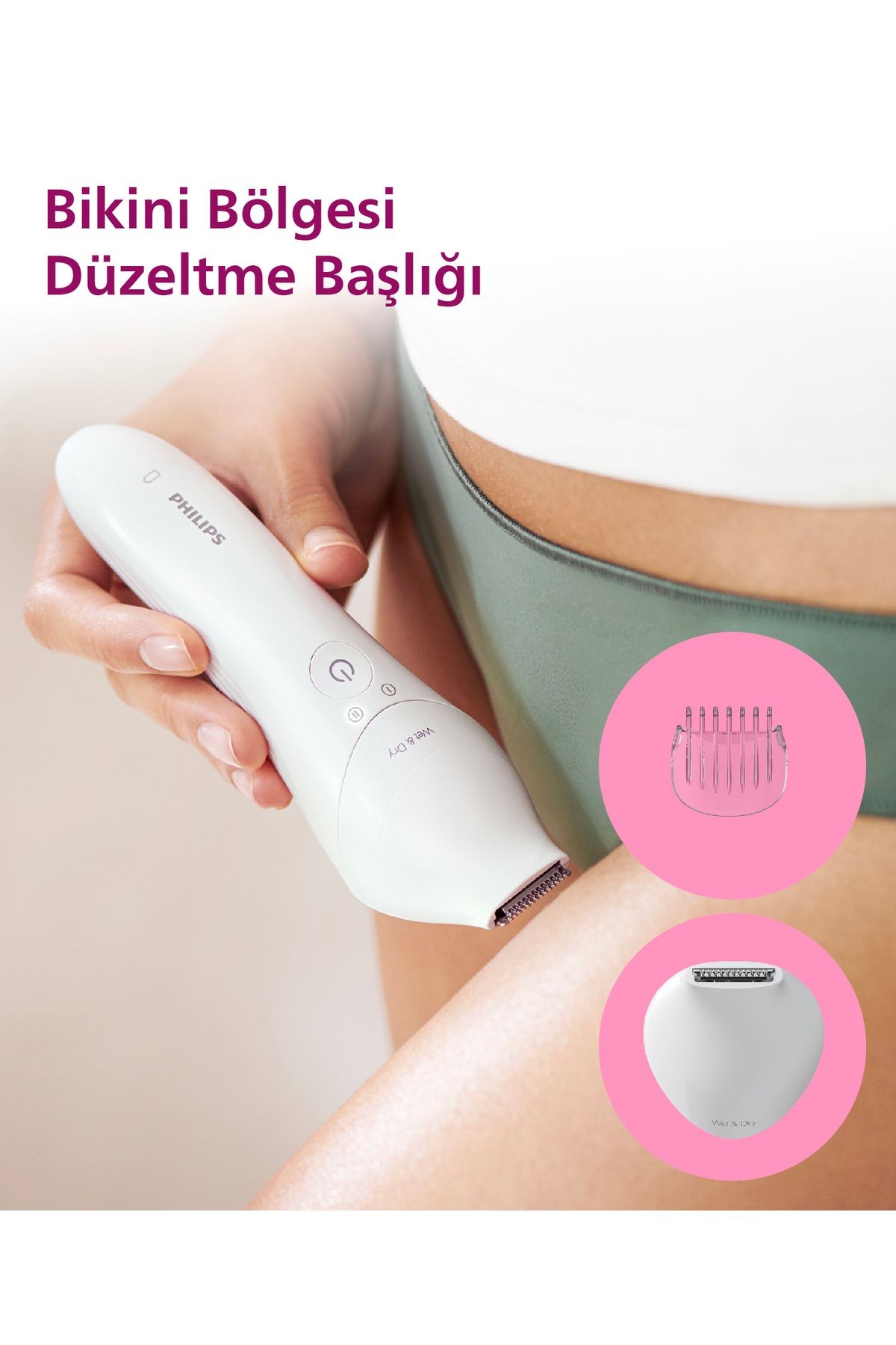 Philips 8000 Serisi BRE720/05 Islak Kuru Epilatör