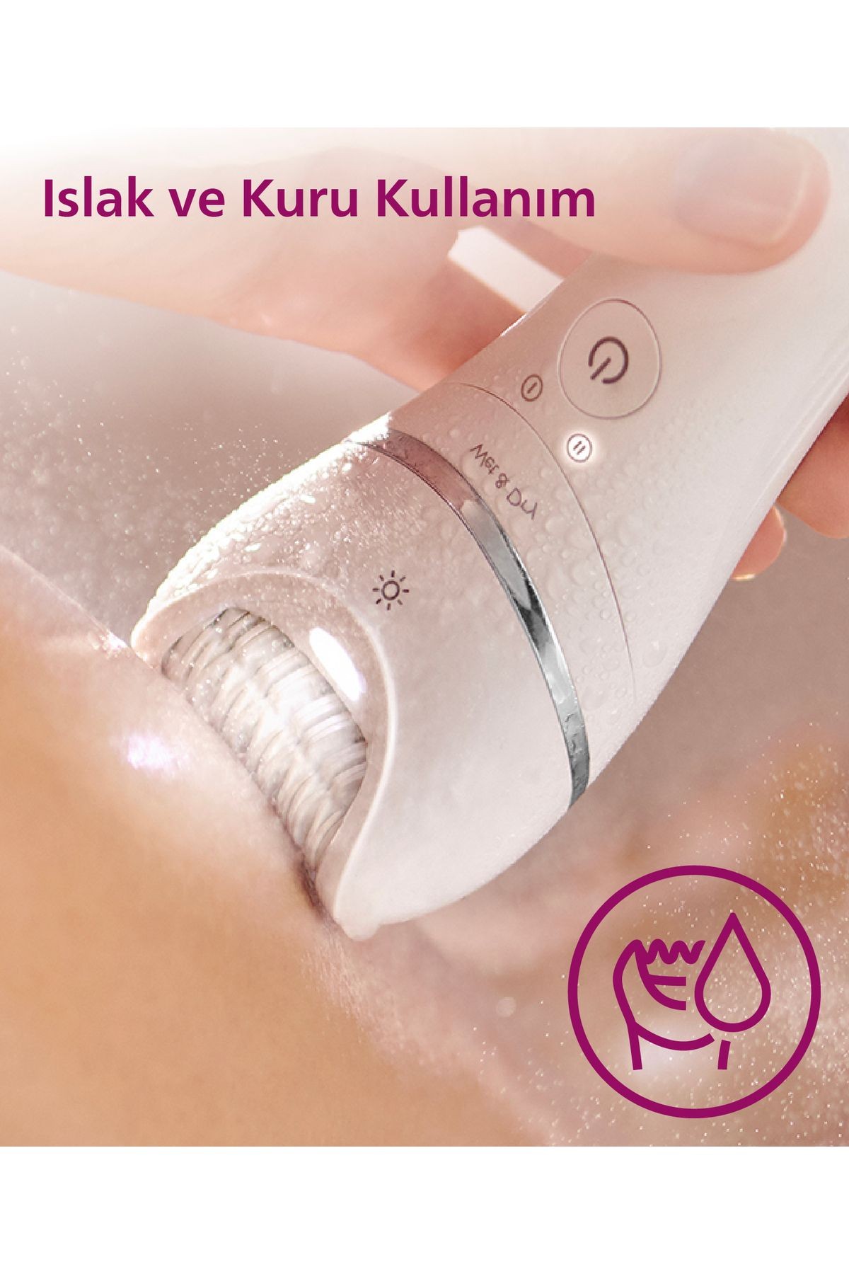 Philips 8000 Serisi BRE720/05 Islak Kuru Epilatör