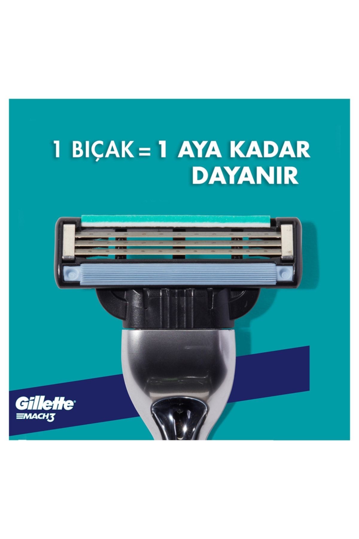 Mach3 Yedek Tıraş Bıçağı 8'li