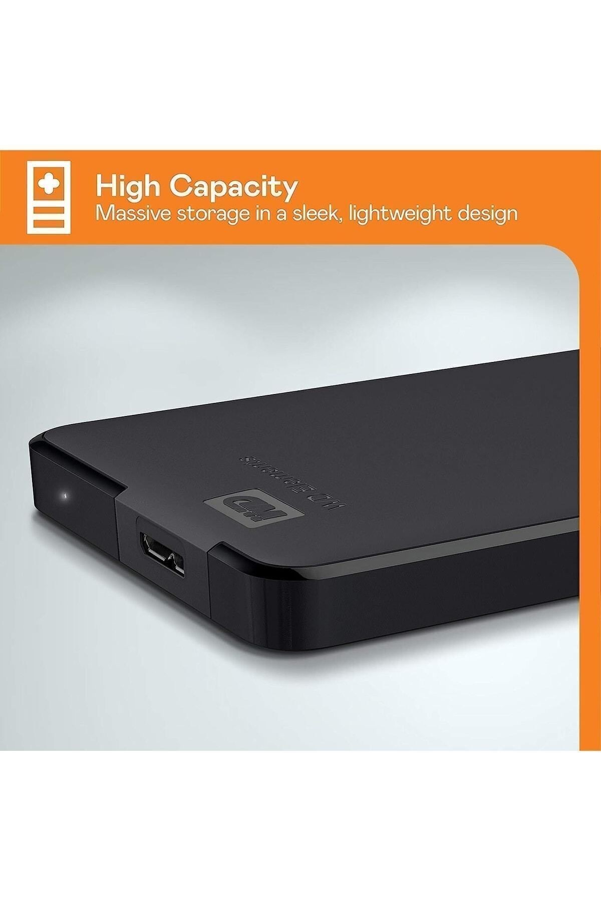 4tb 2.5" Usb 3.0 Bu6y0040bbk-wesn Ext 2,5" 4t Harici Harddisk