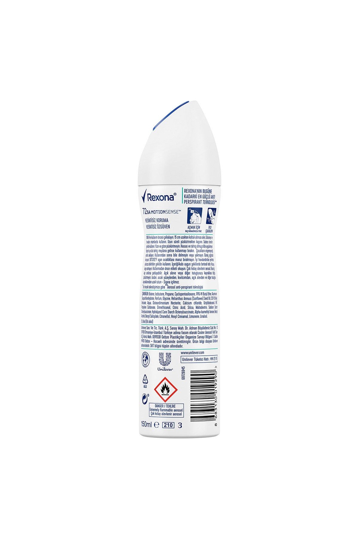 Rexona Shower Fresh 3 Adet 150 ml Kadın Deodorant