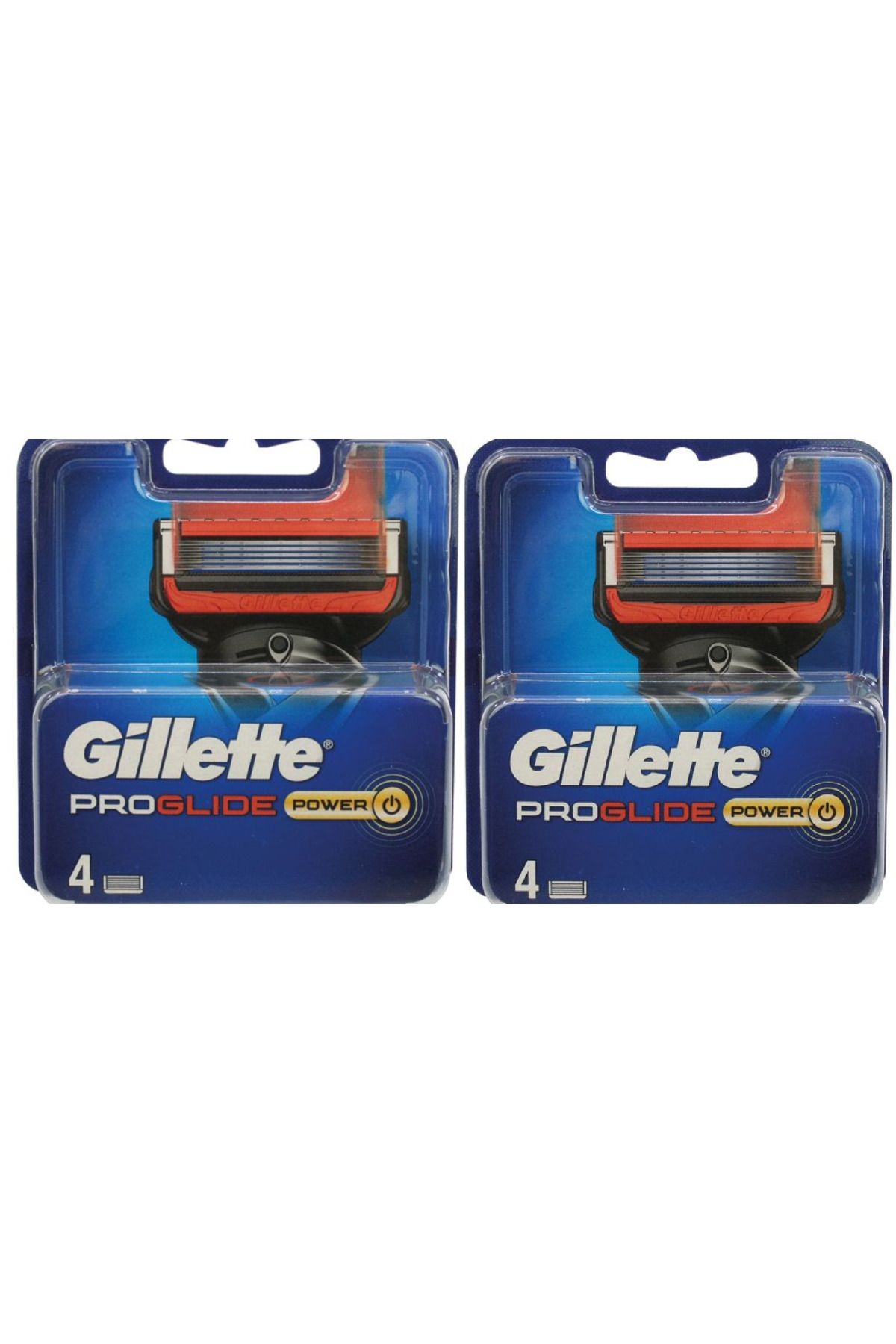 Fusion Proglide Power 8'li Yedek Tıraş Bıçağı
