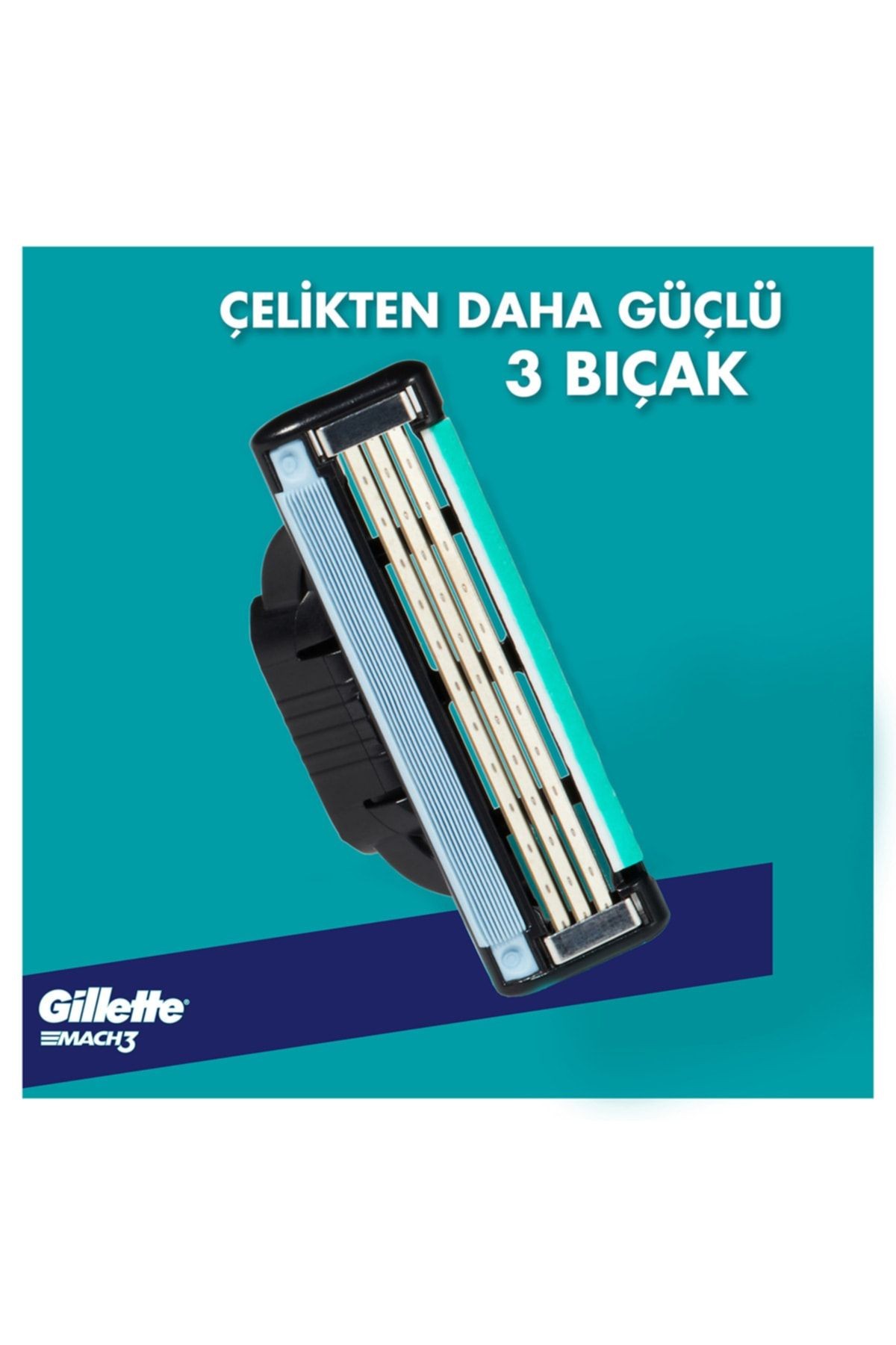 Mach3 Yedek Tıraş Bıçağı 8'li