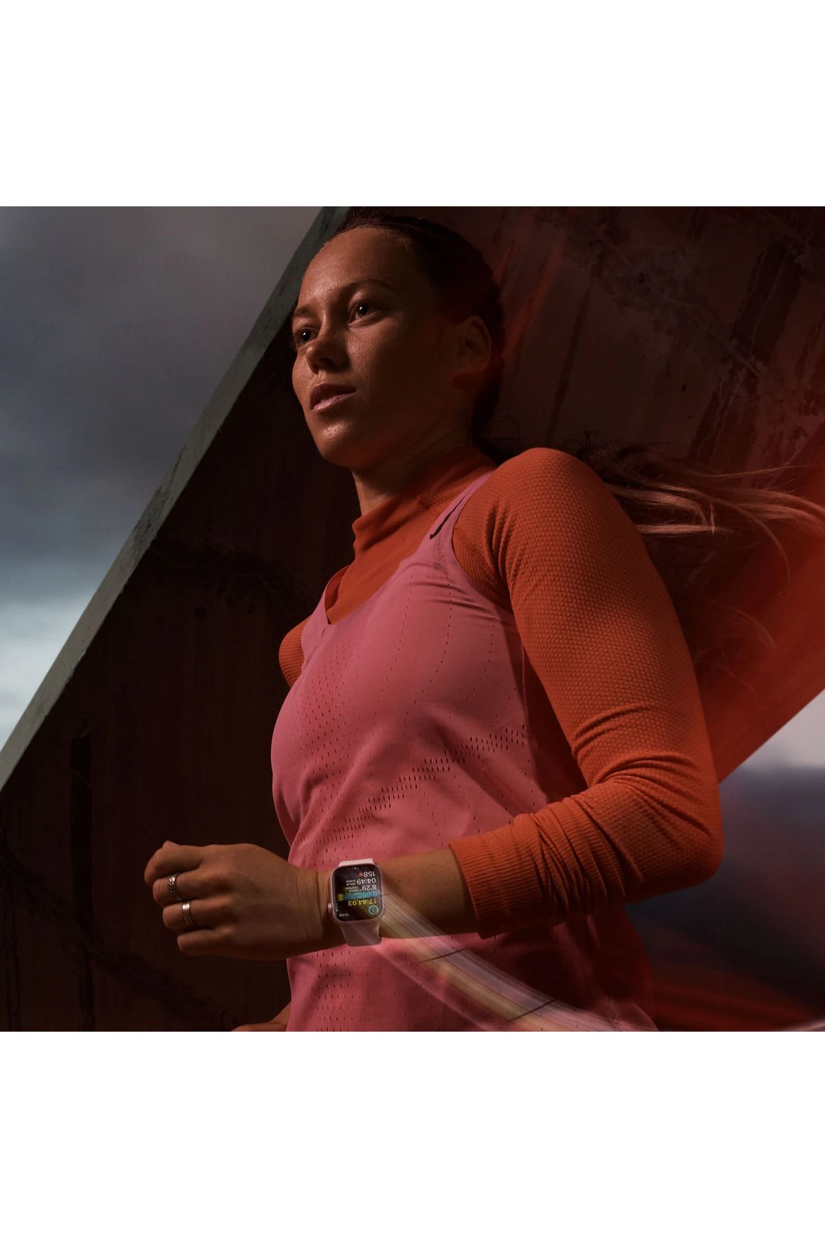 Watch Series 9 GPS 45mm Gece Yarısı Alüminyum Kasa ve Gece Yarısı Spor Kordon - S/M