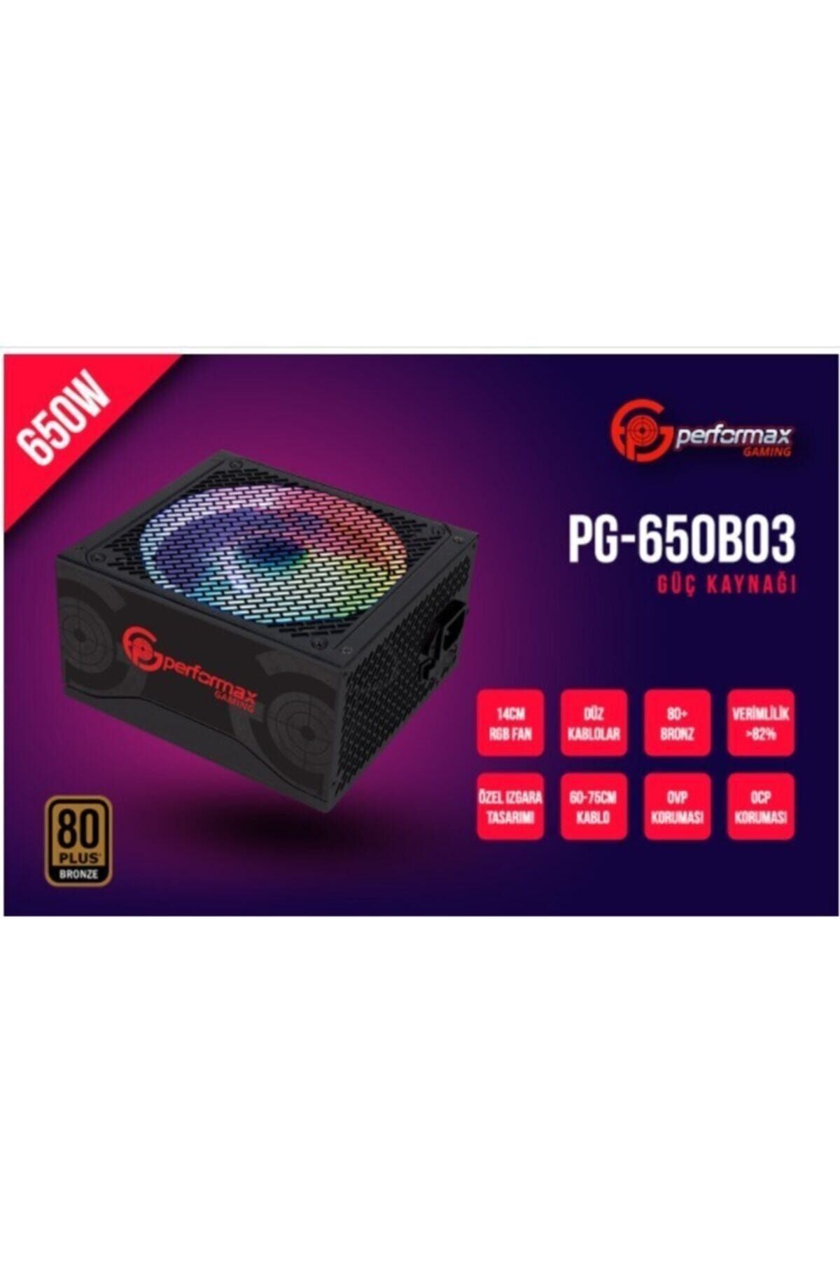 Pg-650b03 650w 80 Bronze Rgb Box Psu