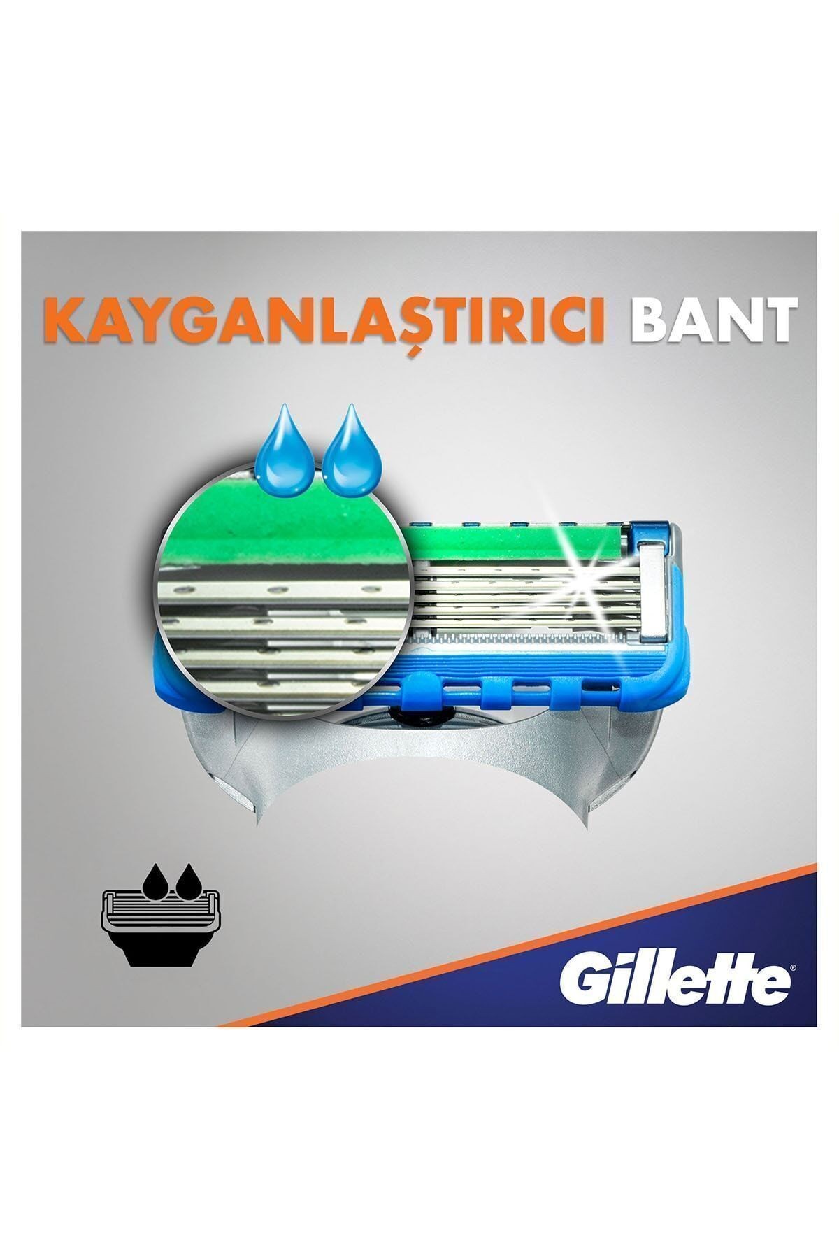 Fusion Proglide Power 8'li Yedek Tıraş Bıçağı