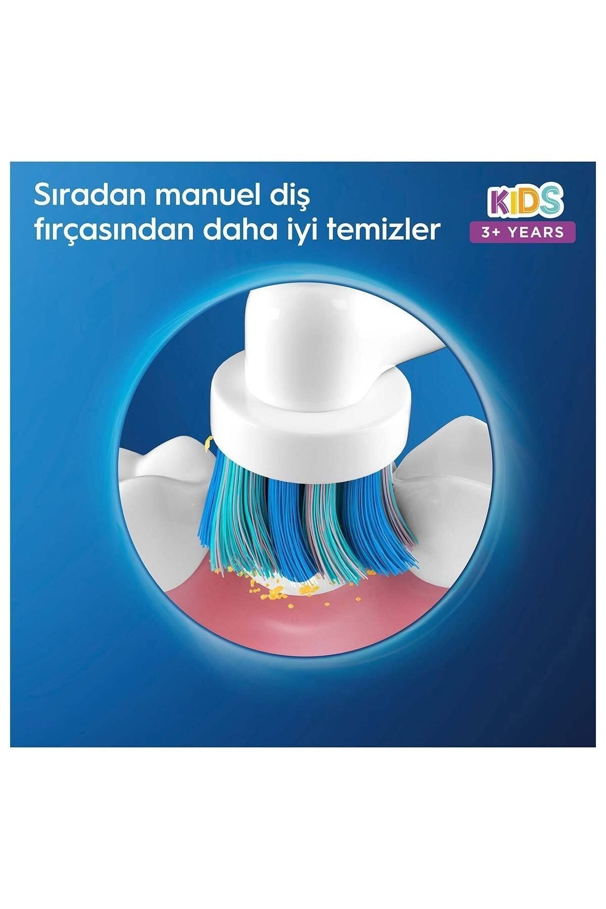 D100 Vitality Lightyear Özel Seri Çocuklar Için Ekstra Yumuşak Şarj Edilebilir Diş Fırçası +