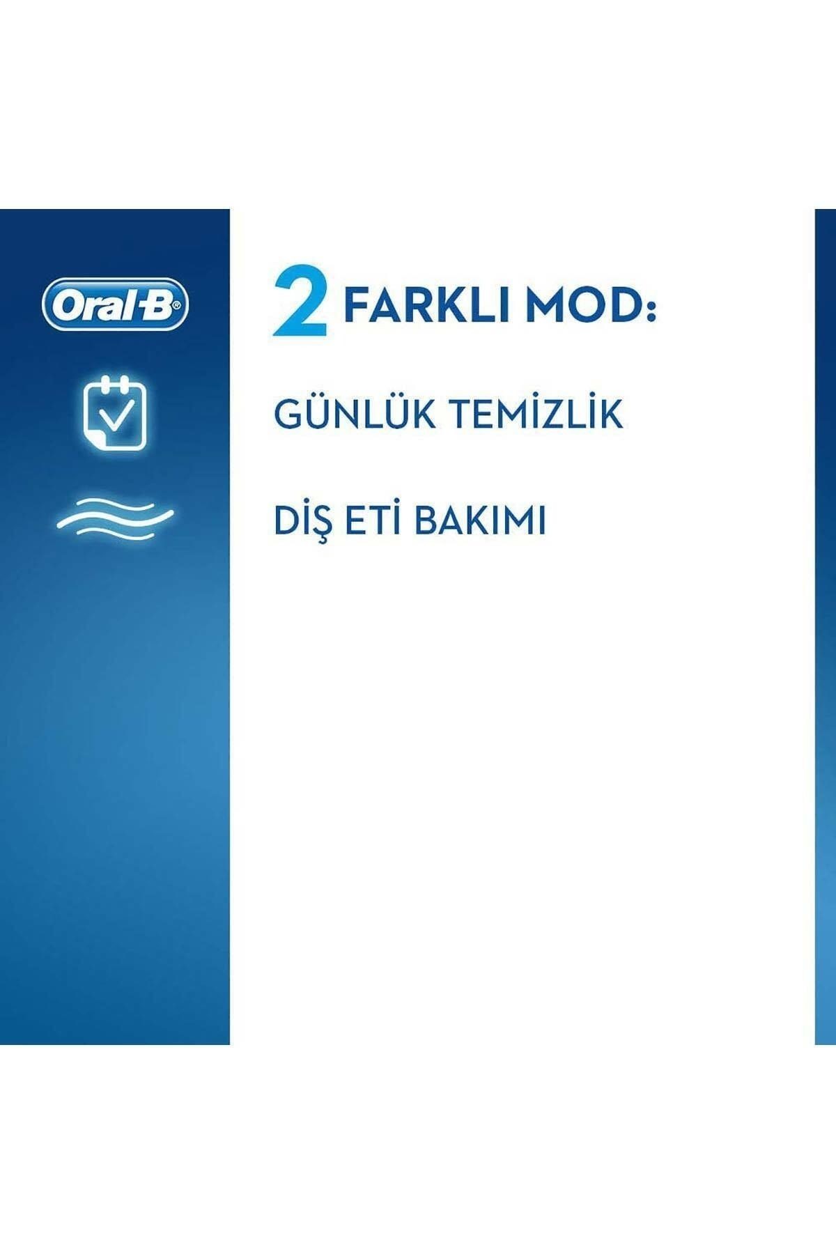 Pro 2900 Şarj Edilebilir Diş Fırçası Siyah 2'li Avantaj Paketi