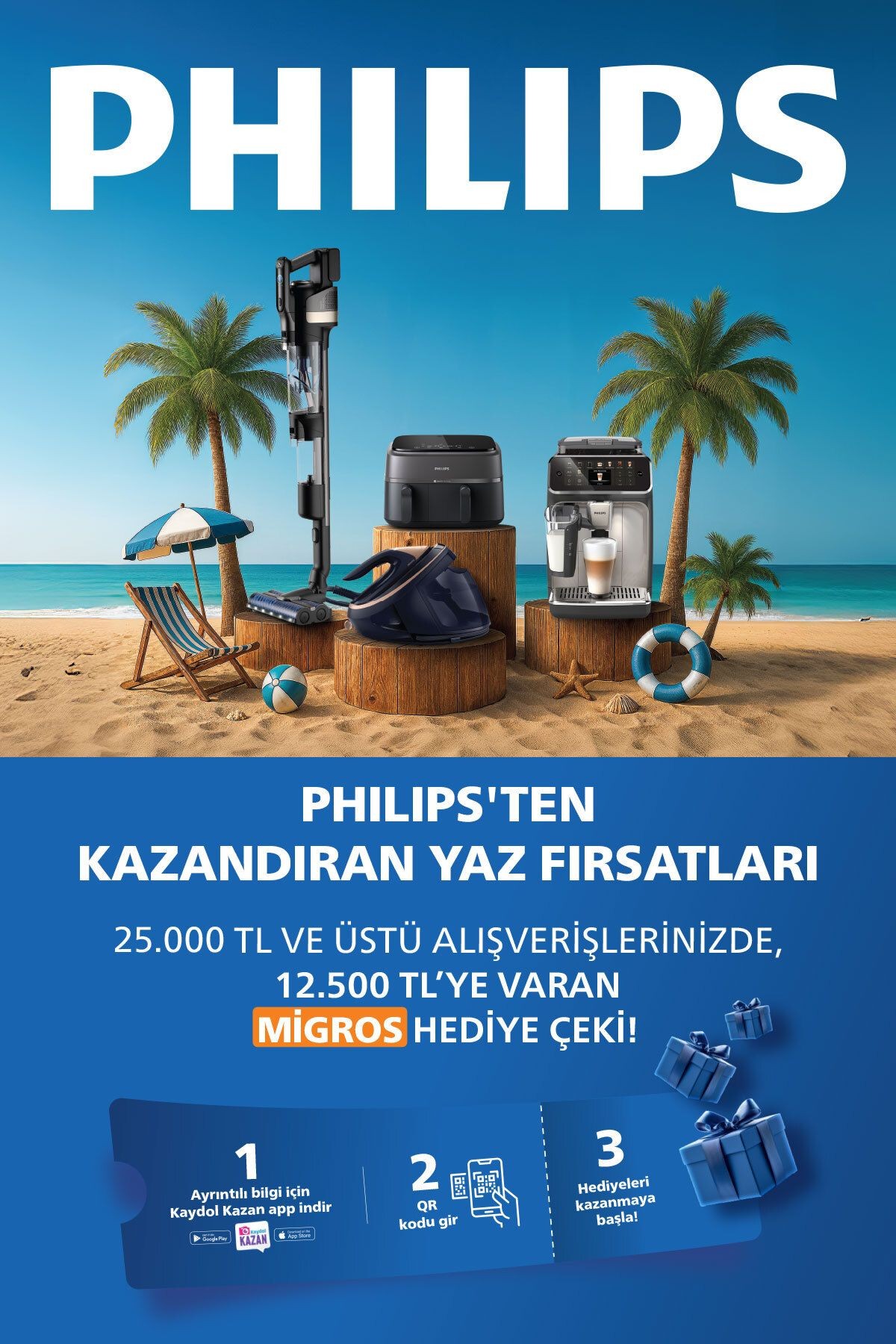 Philips DST7012/70 7000 Serisi 2600 W Buharlı Ütü