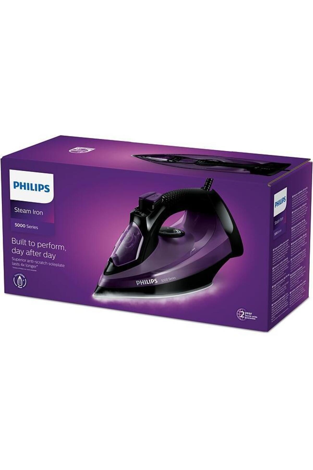 5000 Serisi Buharlı Ütü 2400W, 45g/dk Sürekli Buhar, 180g Şok Buhar, DST5030/80