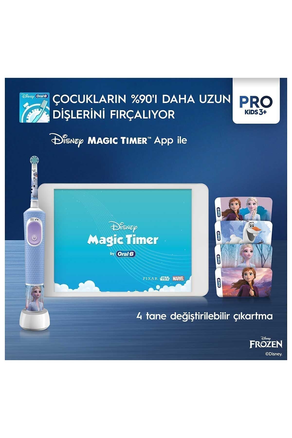Çocuk Şarjlı/elektrikli Diş Fırçası Frozen D100