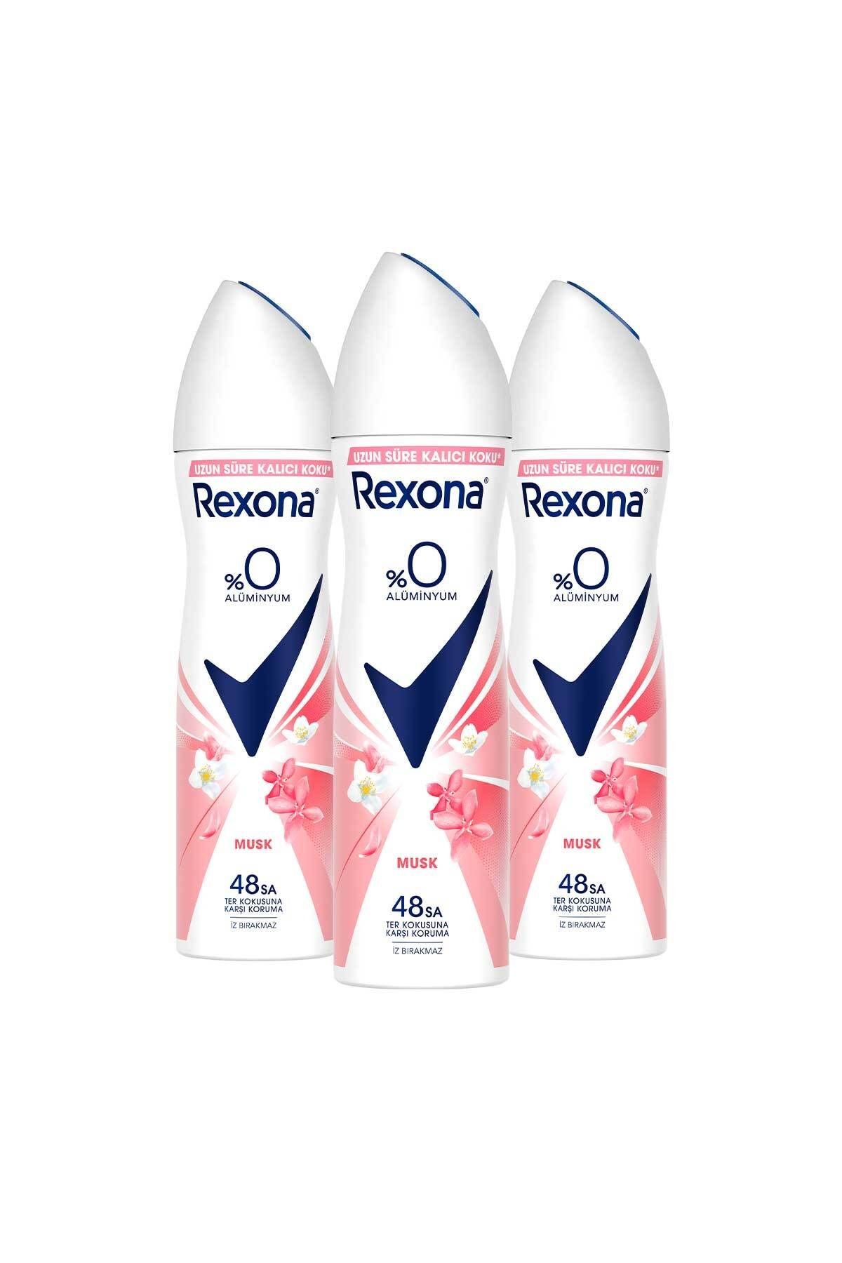 Rexona Musk 3 Adet 150 ml Kadın Deodorant