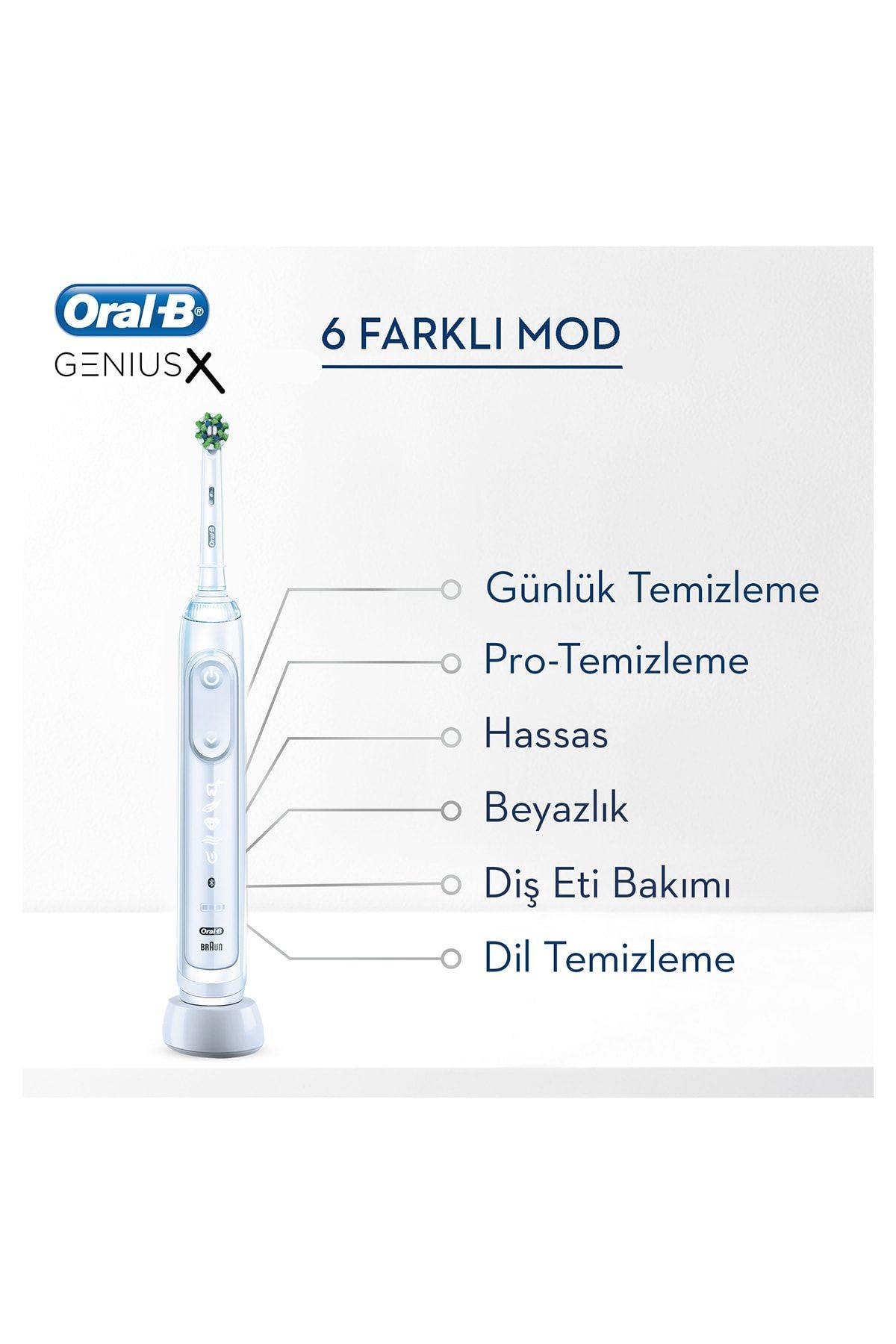 Genius X White New Şarj Edilebilir Diş Fırçası