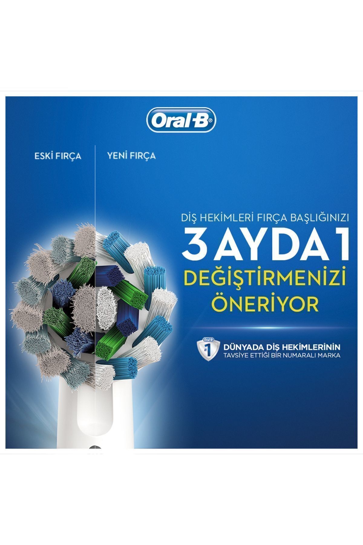 Oral-B Pro 3 3500 Siyah Şarjlı Diş Fırçası