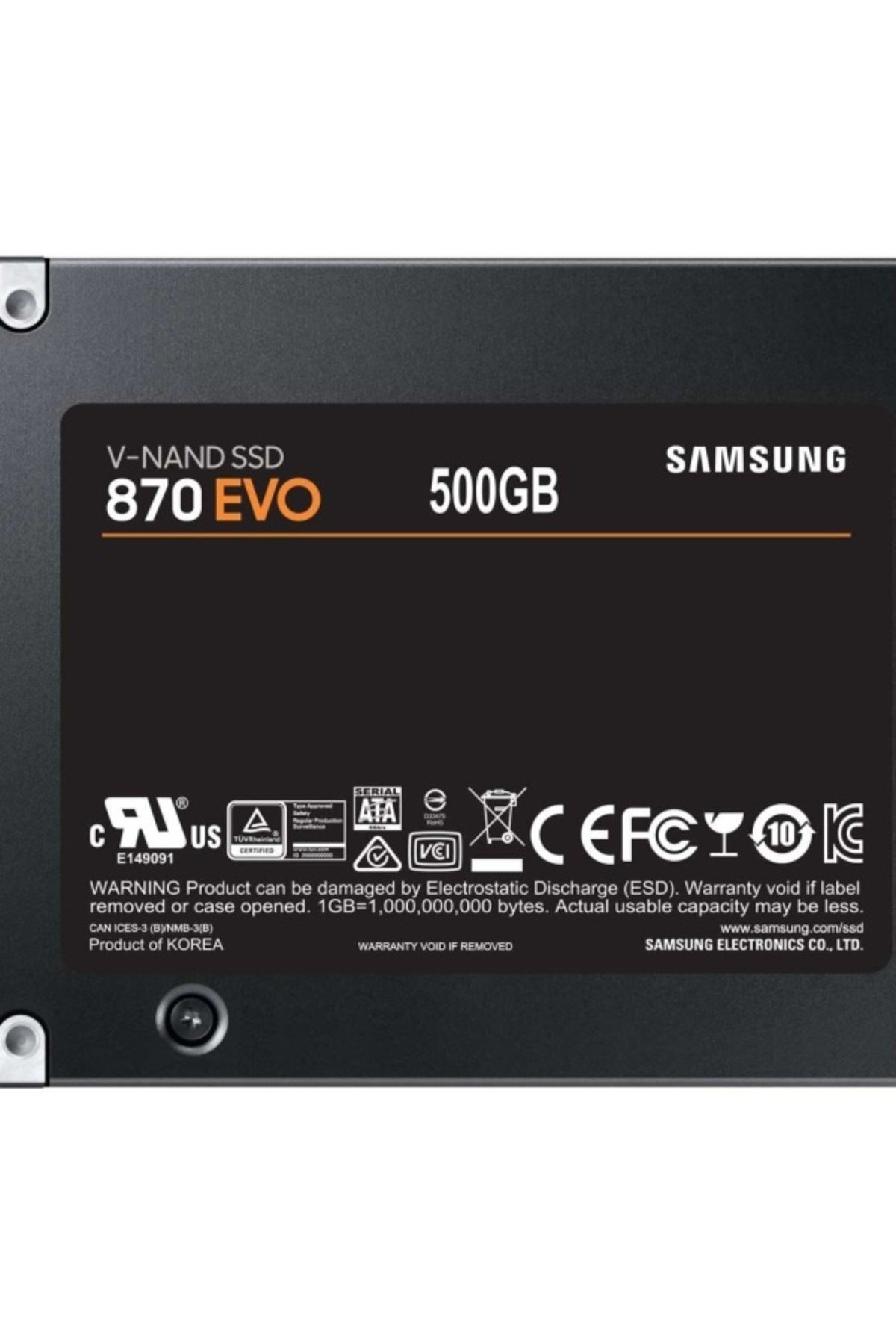 1tb 870 560/530mb/s Evo Mz-77e1t0bw Ssd (RESMİ DİSTRİBÜTÖR GARANTİLİ)