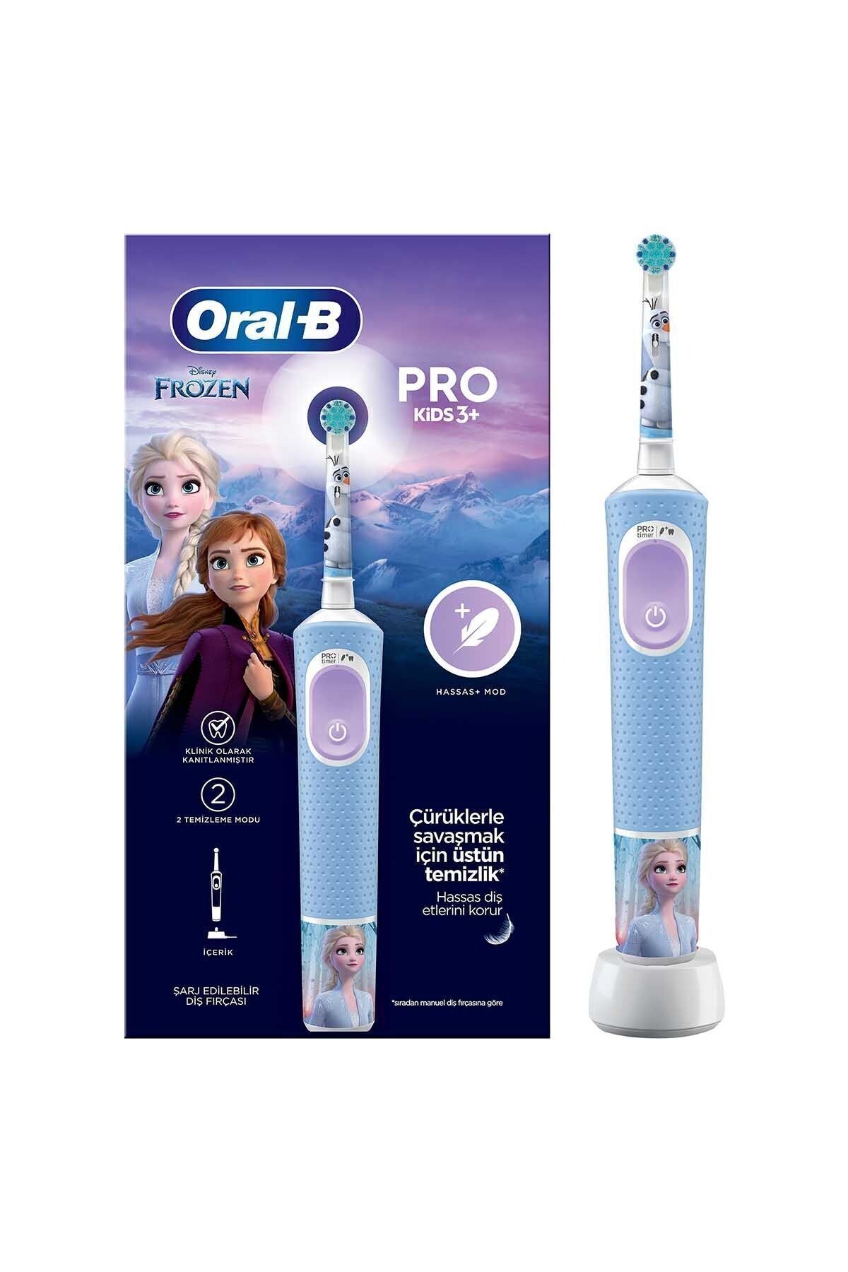 Çocuk Şarjlı/elektrikli Diş Fırçası Frozen D100