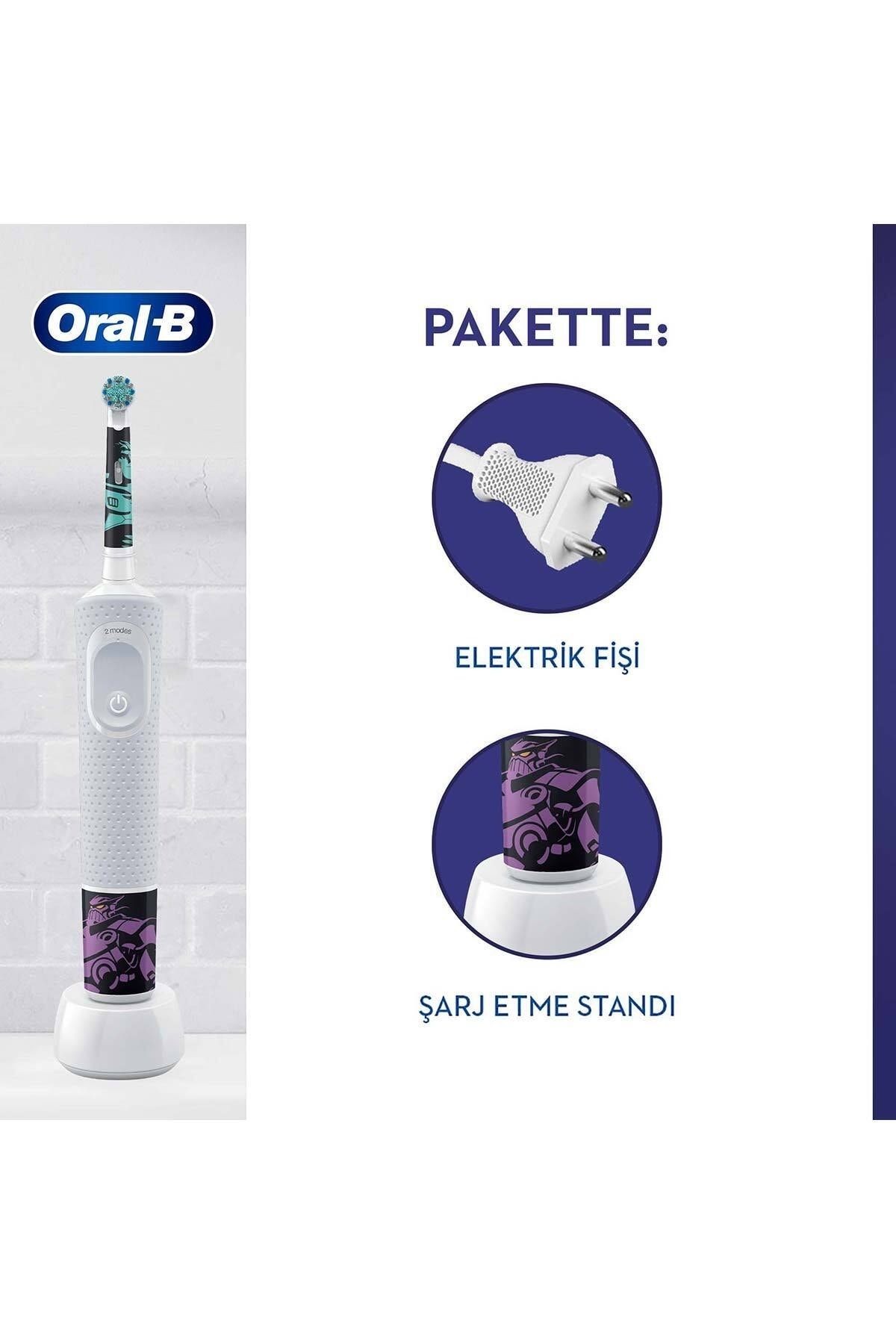 D100 Lightyear Çocuklar Için Şarj Edilebilir Diş Fırçası