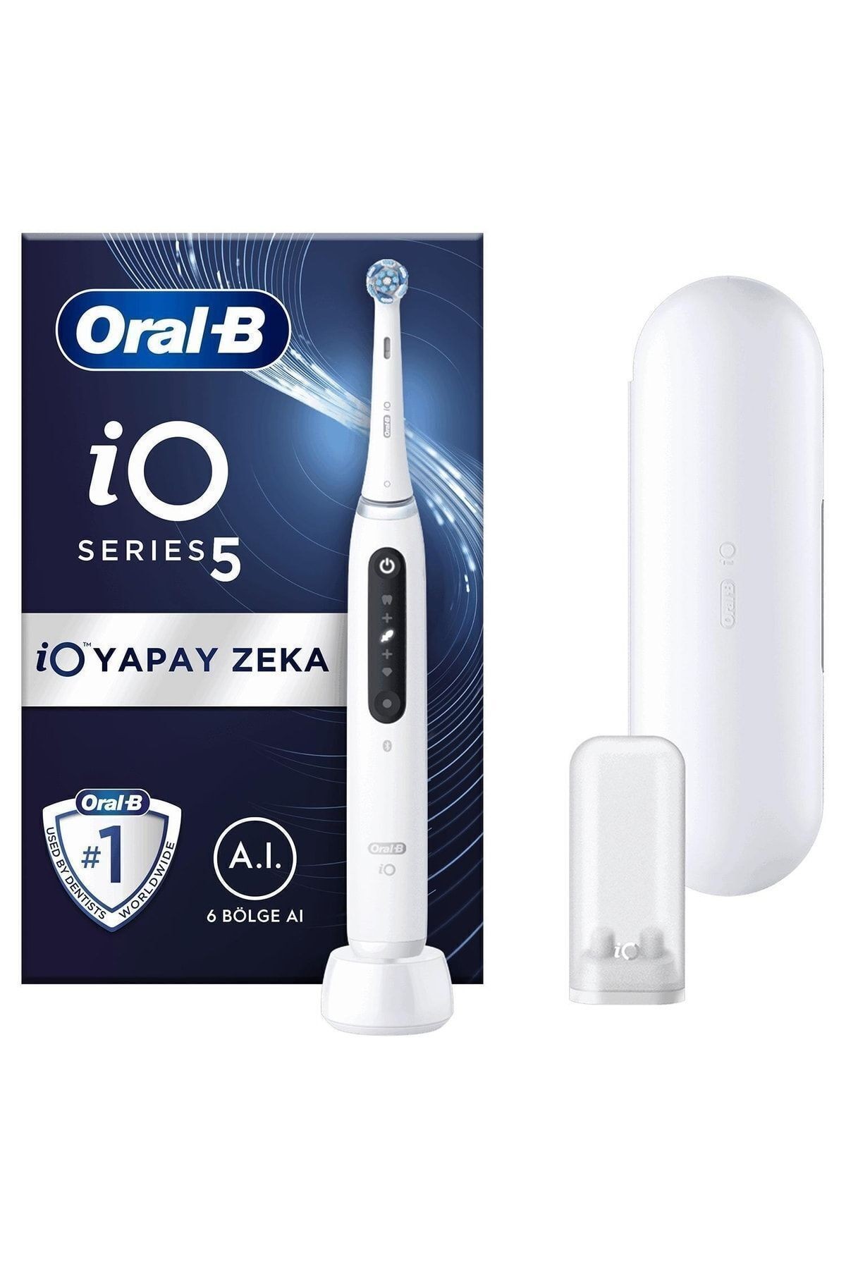iO 5 Şarjlı Diş Fırçası - Beyaz