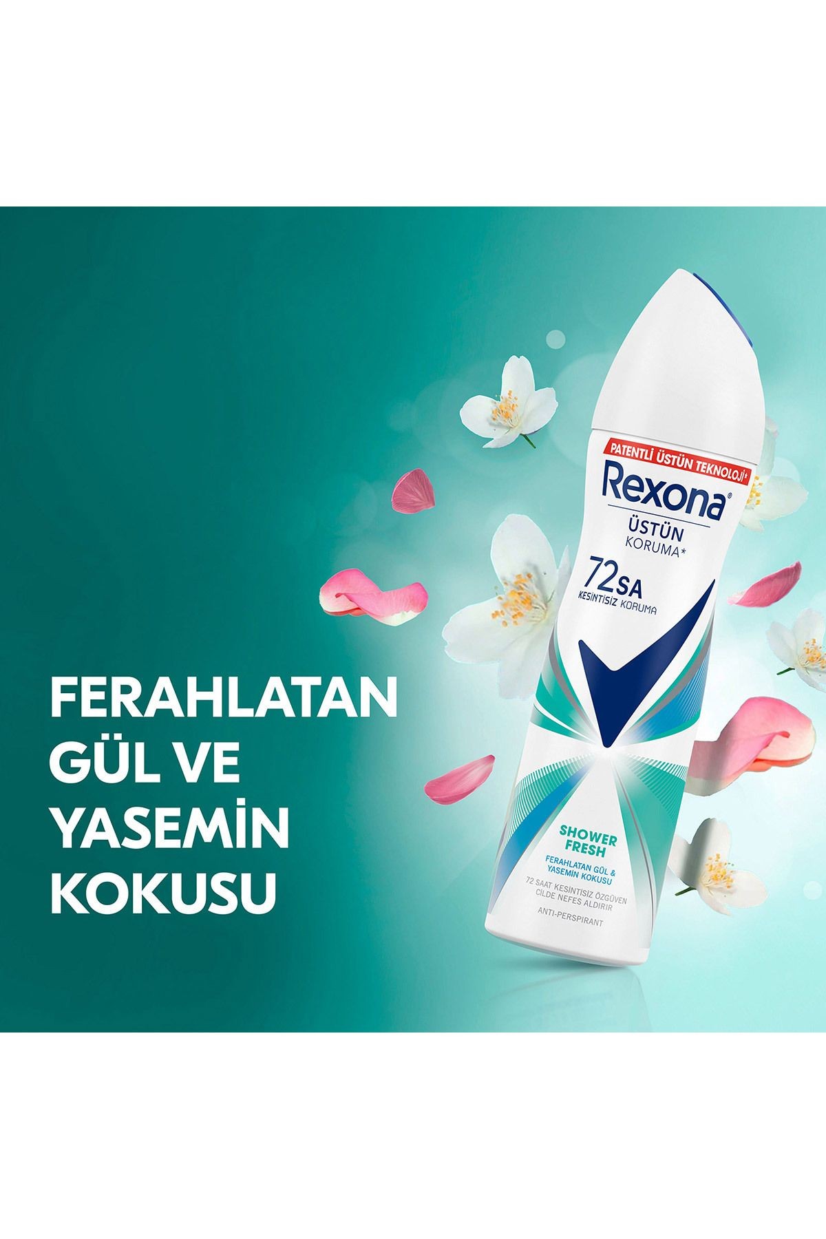 Rexona Shower Fresh 3 Adet 150 ml Kadın Deodorant