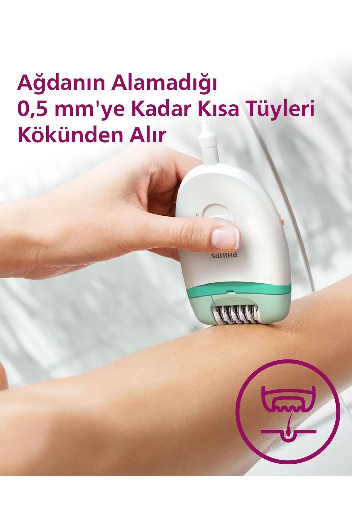 Philips Bre245/05 Kablolu Epilatör