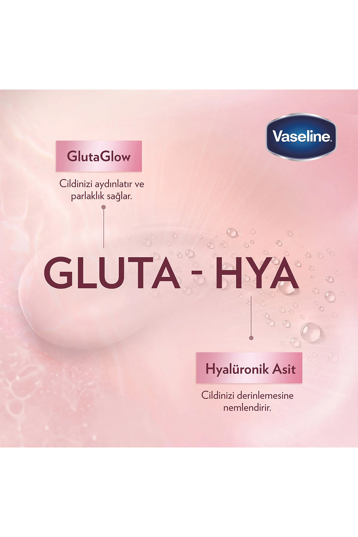 Vaseline Gluta Hya Serum Etkili Losyon Gluta Hya Serum Etkili Uv Losyon 200 ml