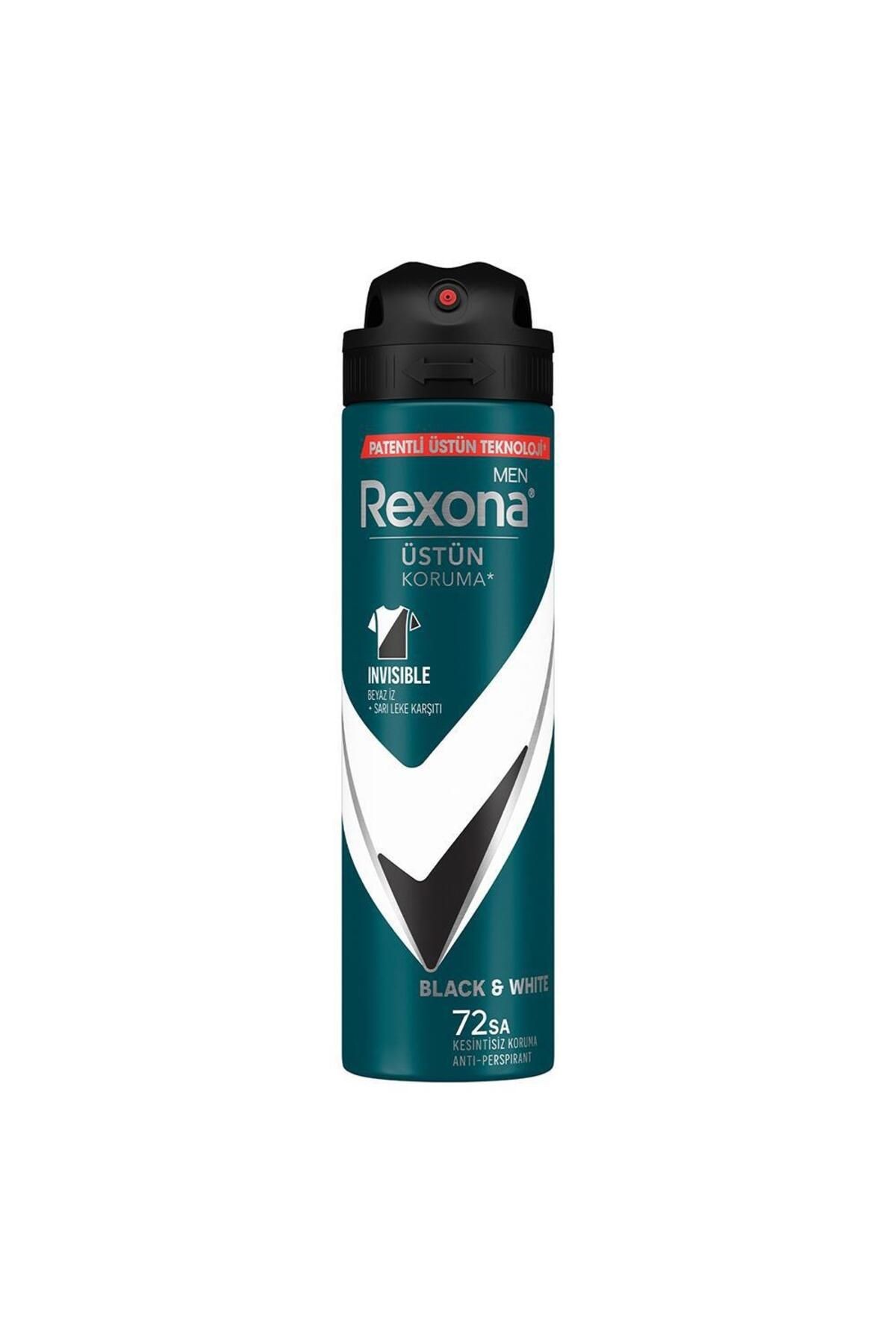 Rexona Invisible Black & White Üstün Koruma 150 ml Erkek Deodorant