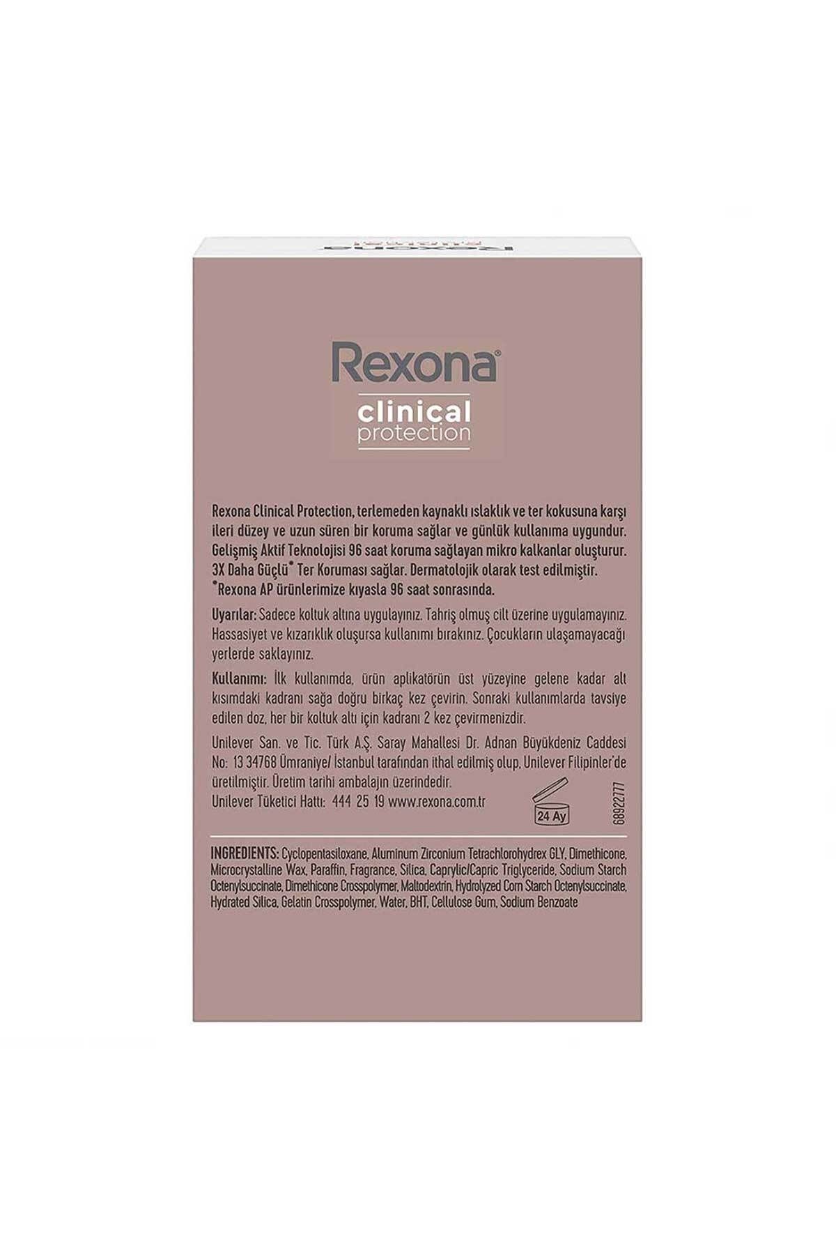 Rexona Clinical Protection Shower Clean 45 ml Kadın Stick Deodorant