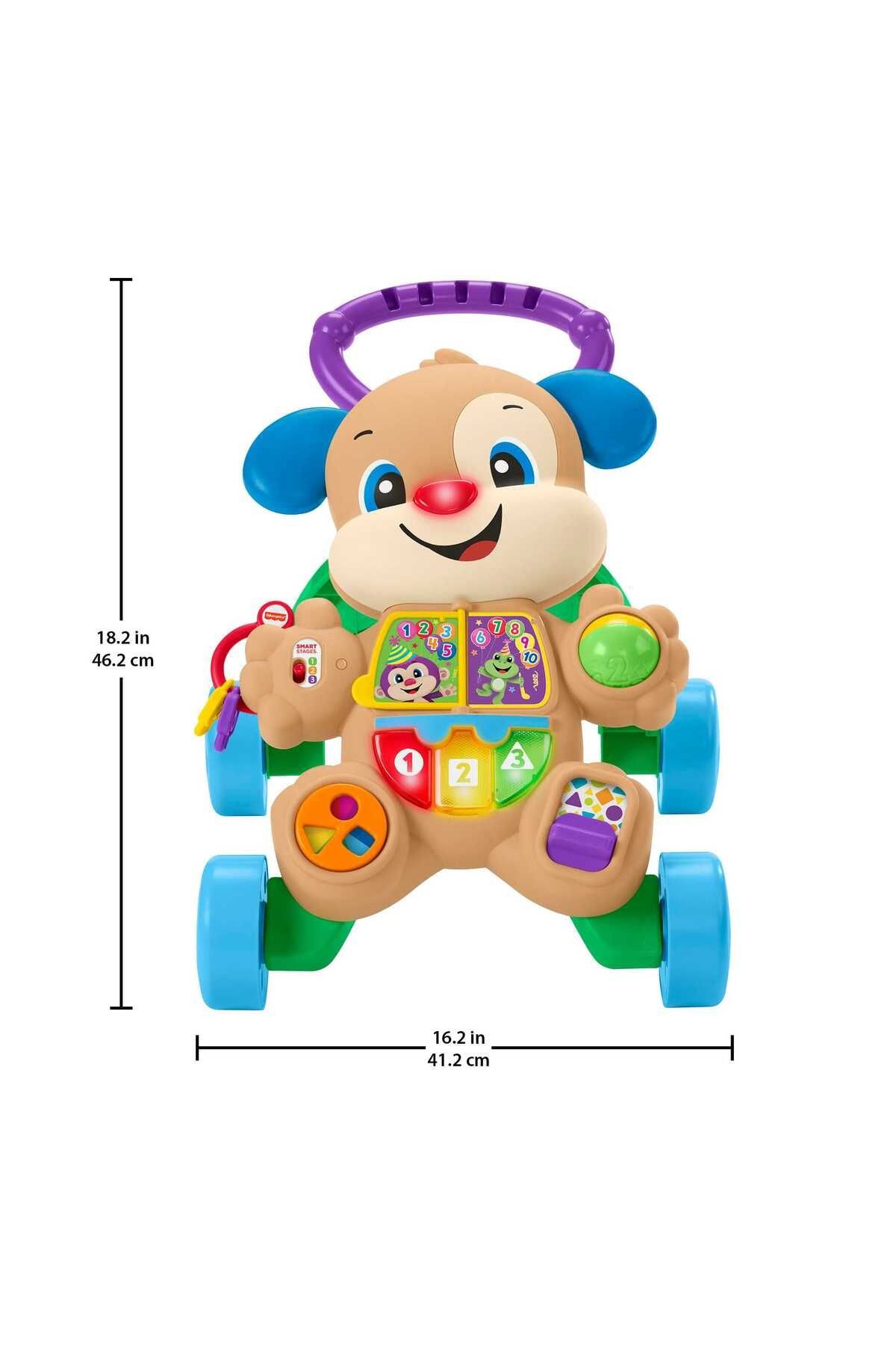 Fisher-Price® LnL Yaşa Göre Gelişim™ Eğitici Köpekçik Yürüteç (Türkçe ve İngilizce) | FTG10