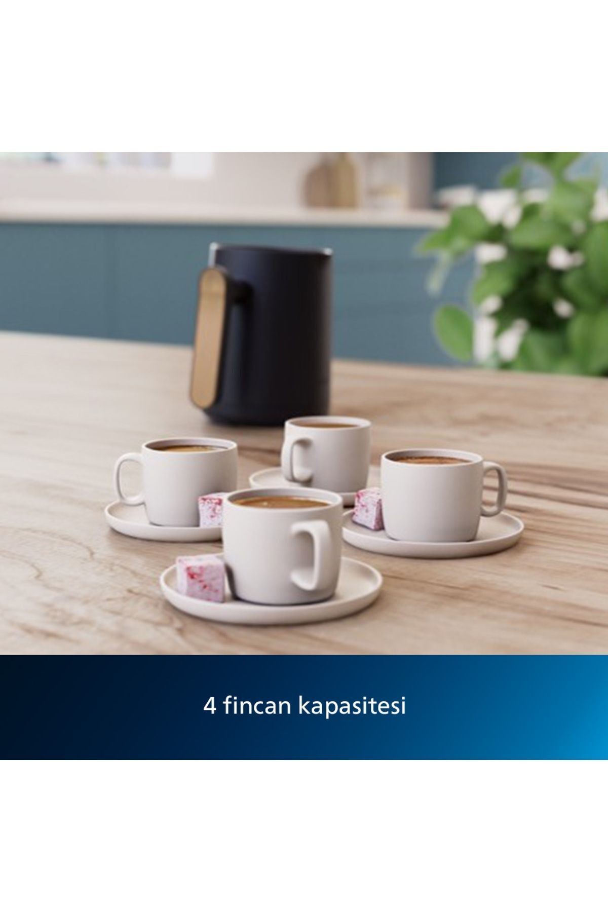 Philips Series 5000 HDA150/61 Inox Türk Kahve Makinesi
