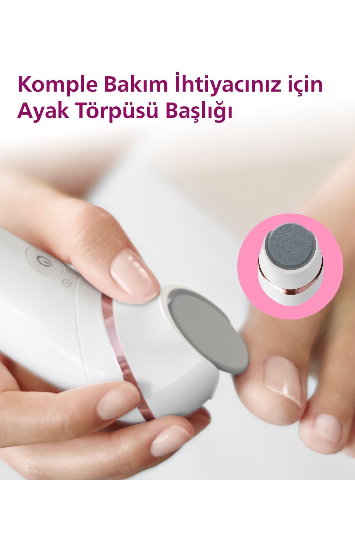 BRE730/05 Epilatör (Yüz+Koltuk altı+Bikini Bölgesi+Bacak)Islak Ve Kuru,Işıklı,Kablosuz
