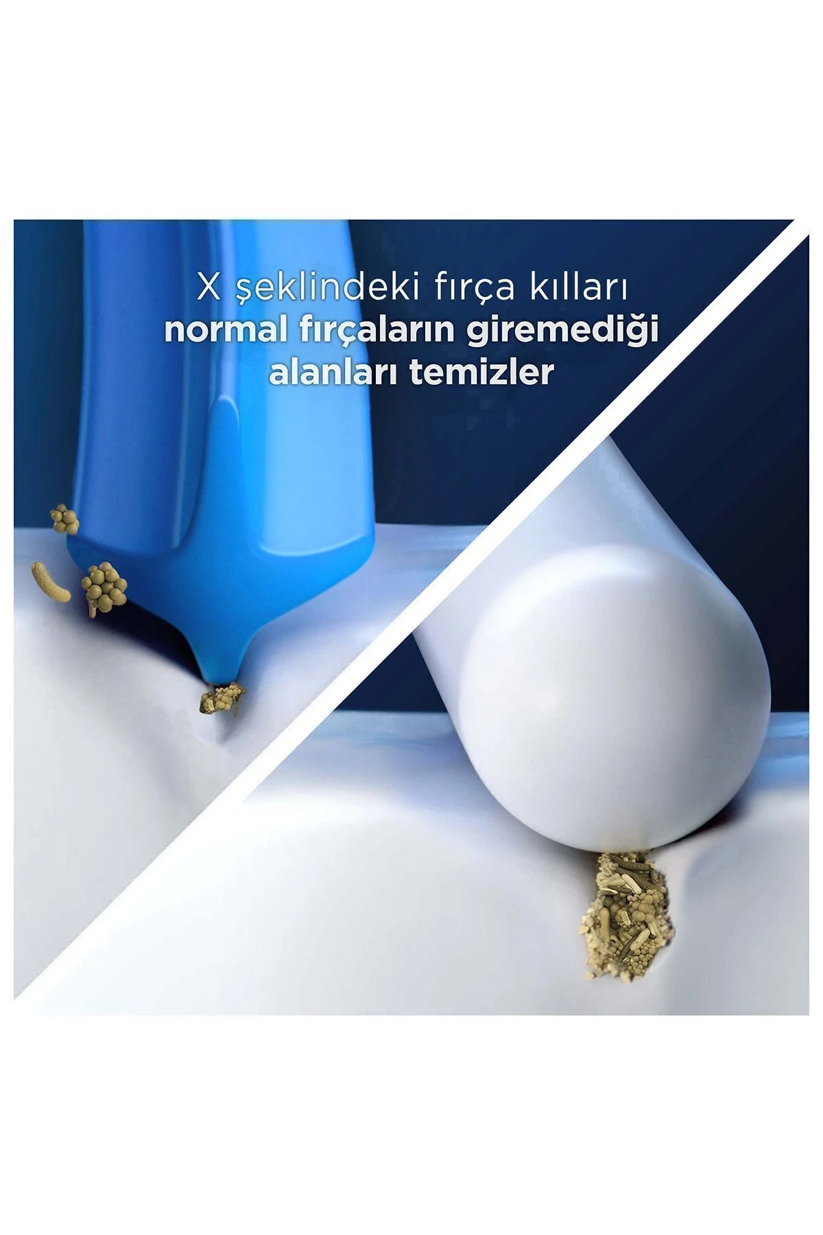 Oral-B Pro 3D White X-Filament 4'lü Diş Fırçası Başlığı