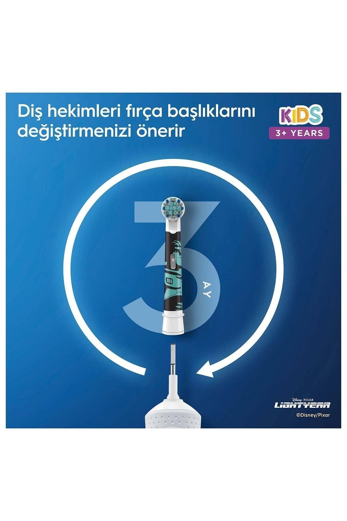 D100 Lightyear Çocuklar Için Şarj Edilebilir Diş Fırçası