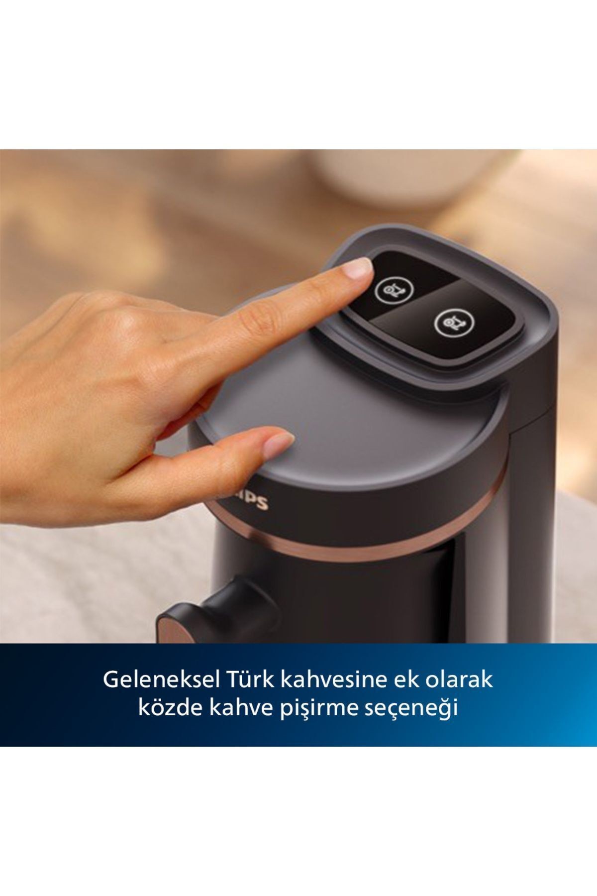 Philips Series 5000 HDA150/61 Inox Türk Kahve Makinesi