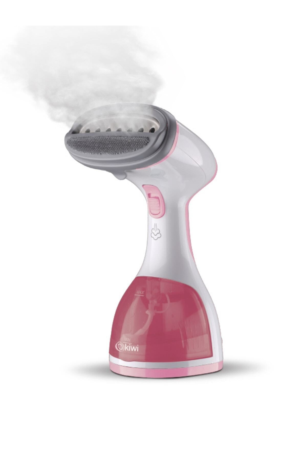 Yeni Nesil Ksı 6450 Portatif Buharlı Kırışık Giderici Dikey Ütü 1200w - Pembe