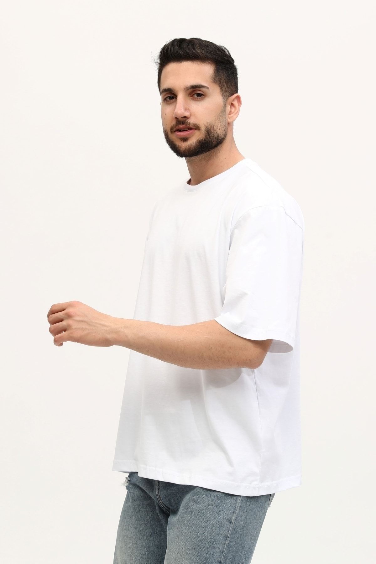 Oversize Beyaz T-shirt